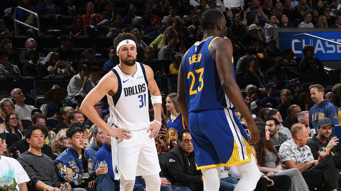 Draymond Green Calls Out 'Bulls--t' Narratives Around Klay Thompson's Heat Contract