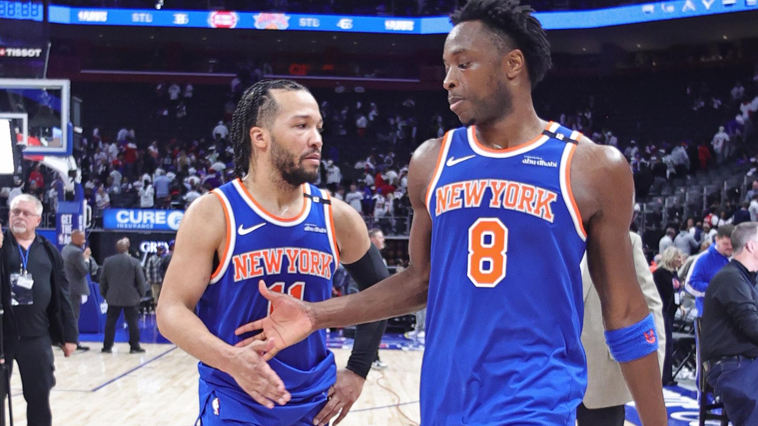 2025 NBA Playoffs - New York Knicks v Detroit Pistons - Game Six