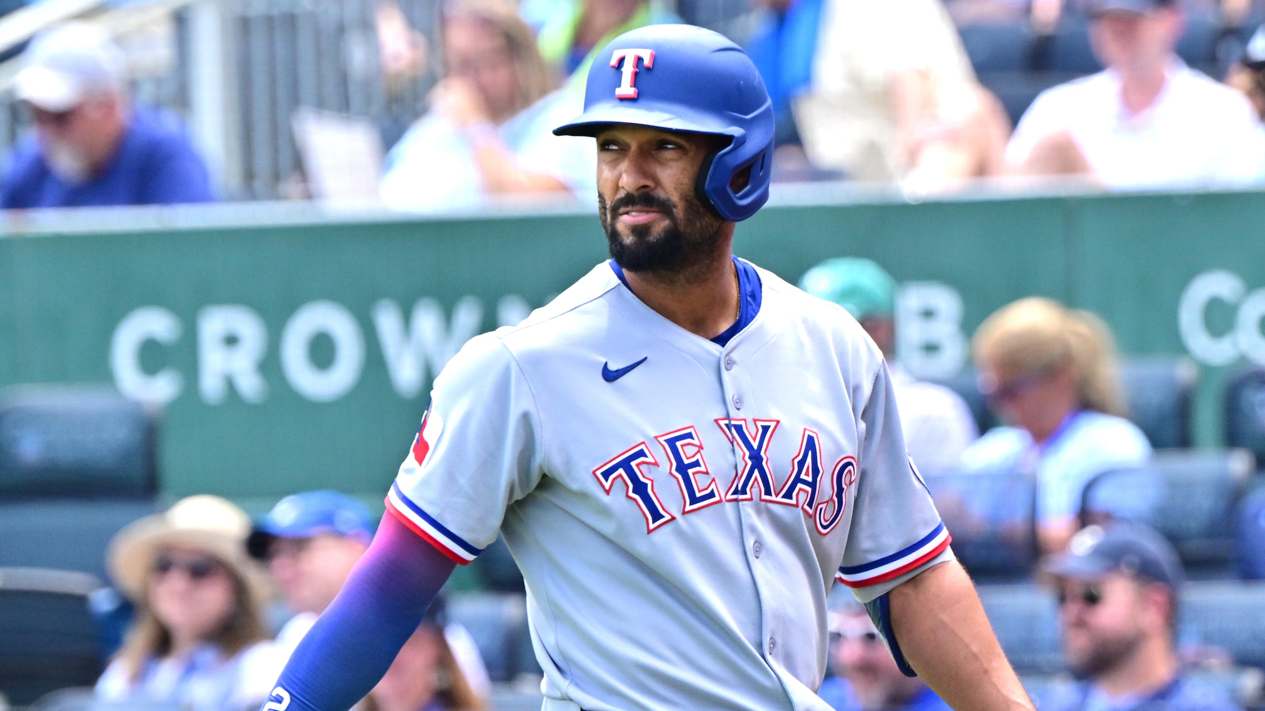 MLB: AUG 21 Rangers at Royals