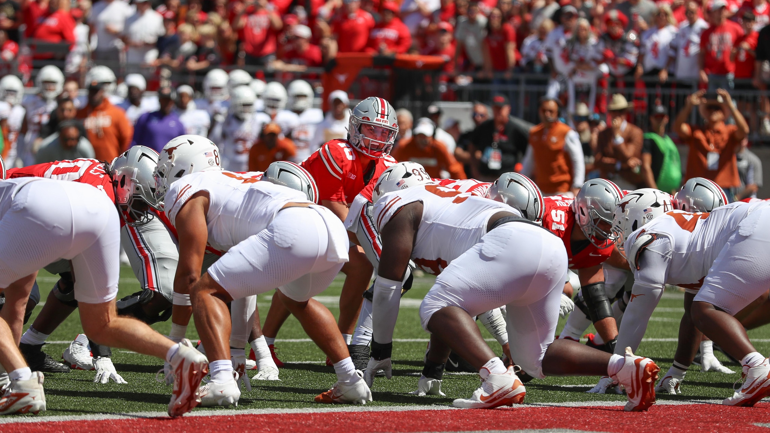 COLLEGE FOOTBALL: AUG 30 Texas at Ohio State
