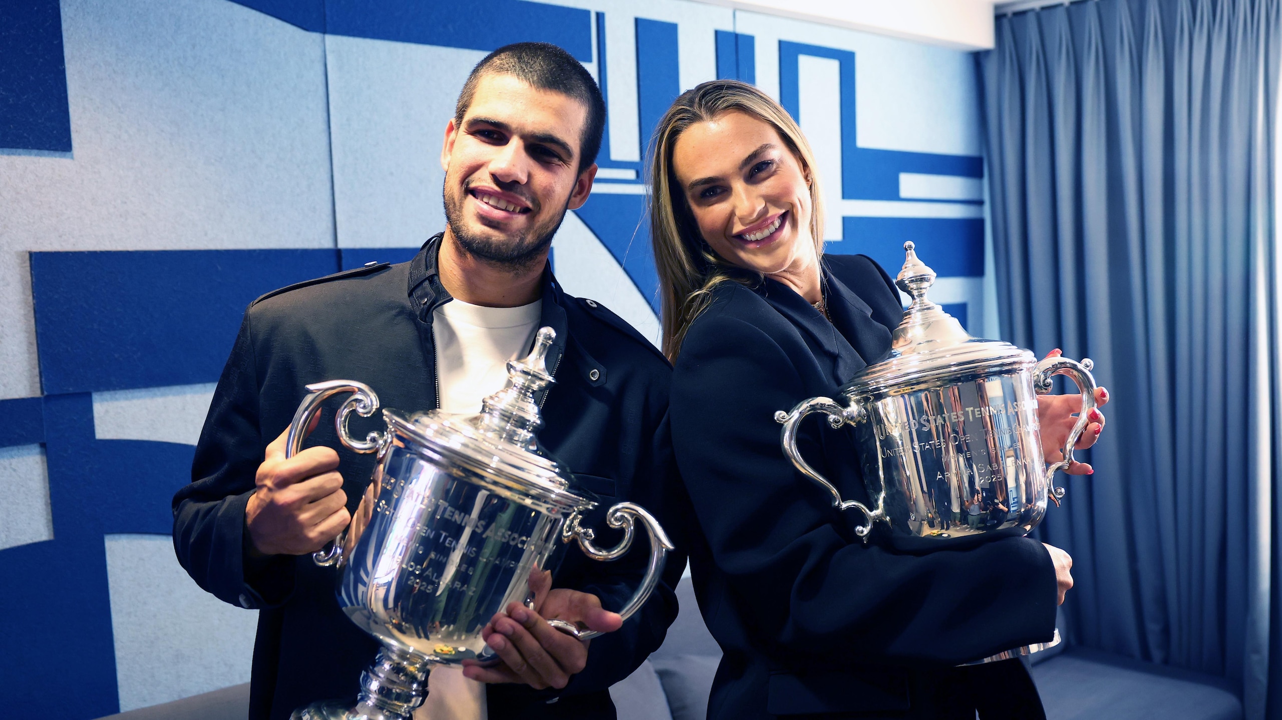 2025 US Open Champion Carlos Alcaraz - New York City Trophy Tour