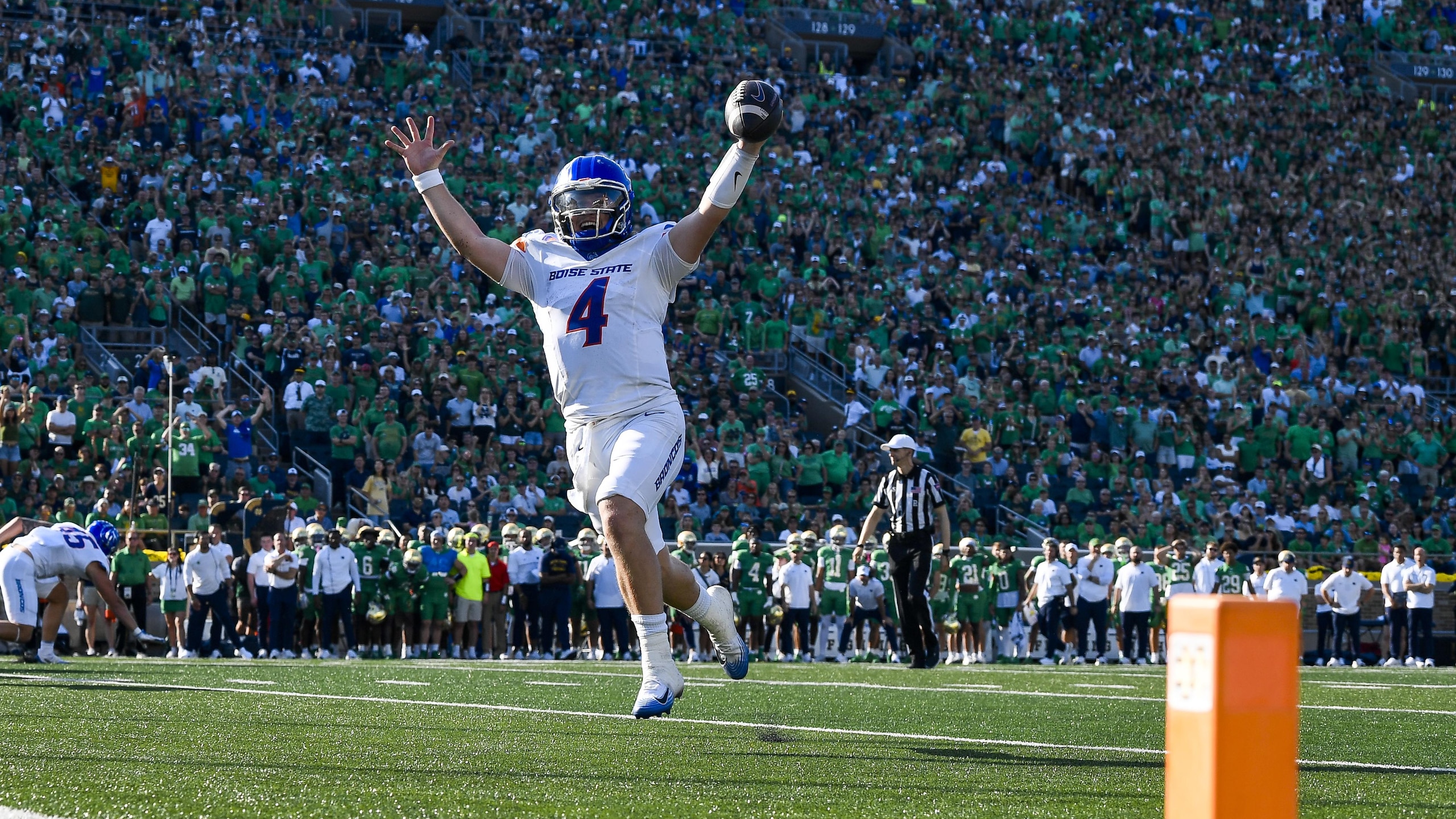 COLLEGE FOOTBALL: OCT 04 Boise State at Notre Dame