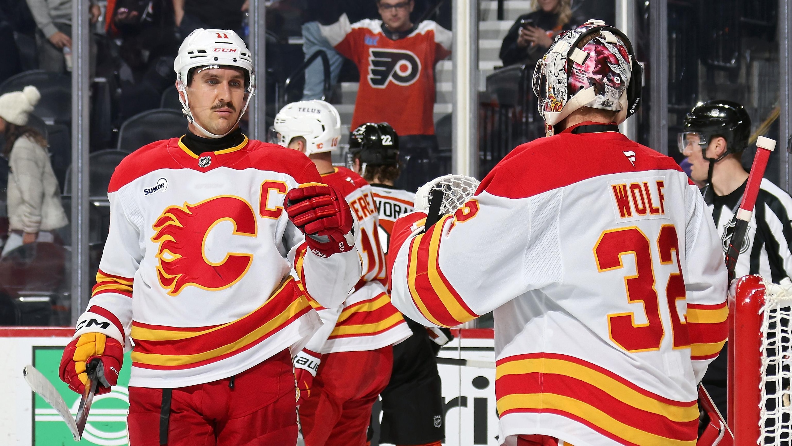 Calgary Flames v Philadelphia Flyers Calgary Flames v Philadelphia Flyers