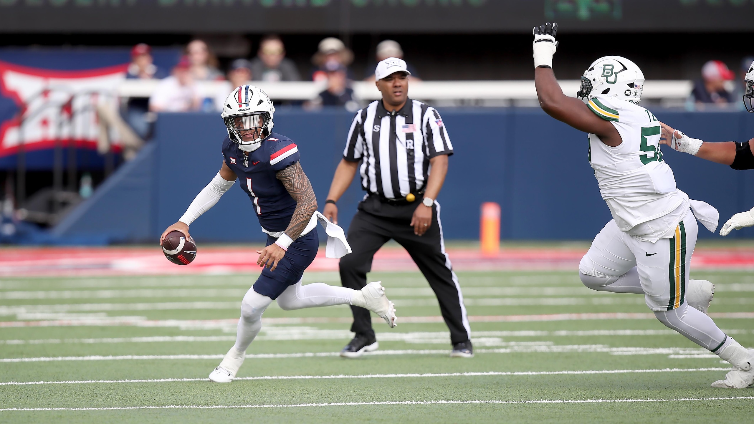 COLLEGE FOOTBALL: NOV 22 Baylor at Arizona