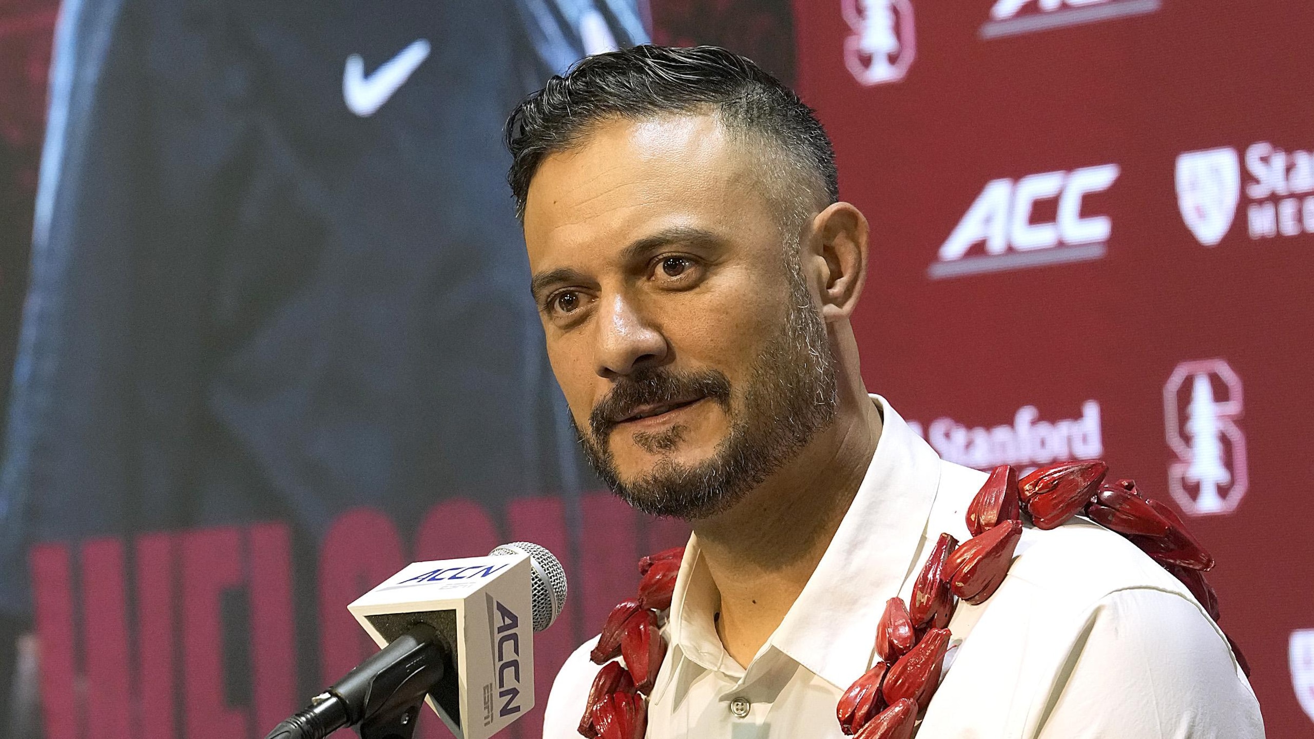 Stanford Football Hosts Press Conference Introducing New Head Coach Tavita Pritchard