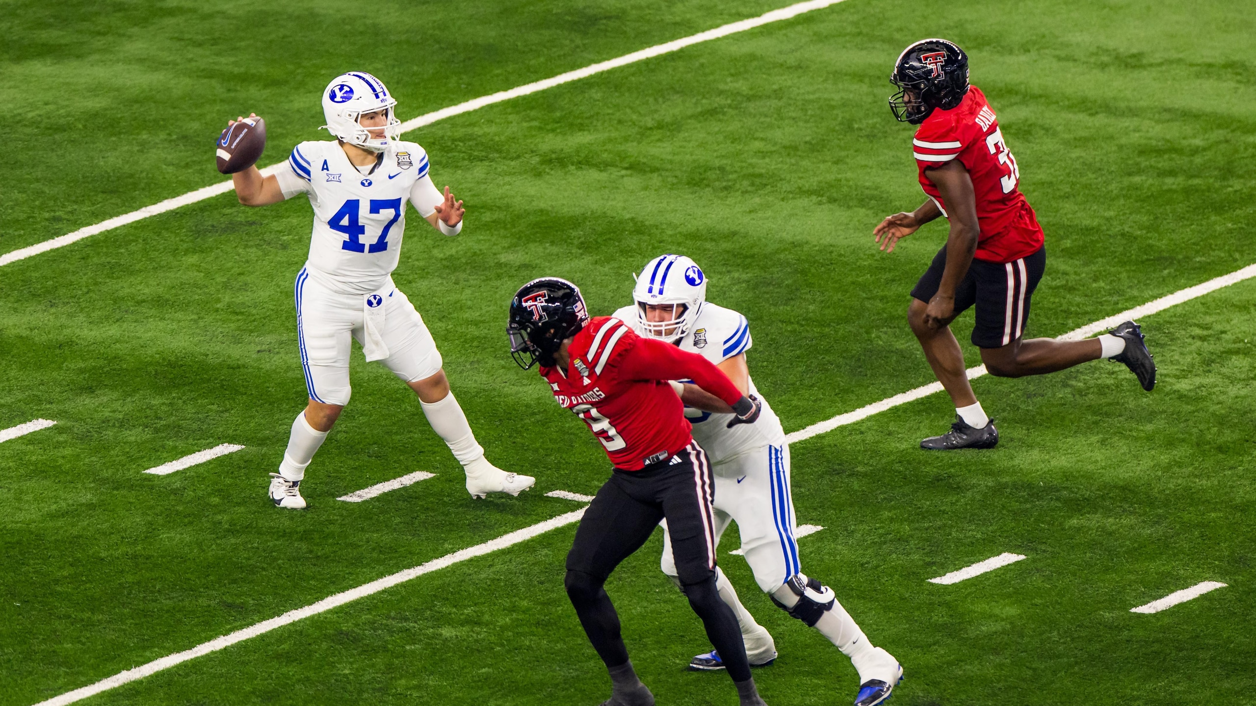 2025 Edward Jones Big 12 Championship - BYU v Texas Tech