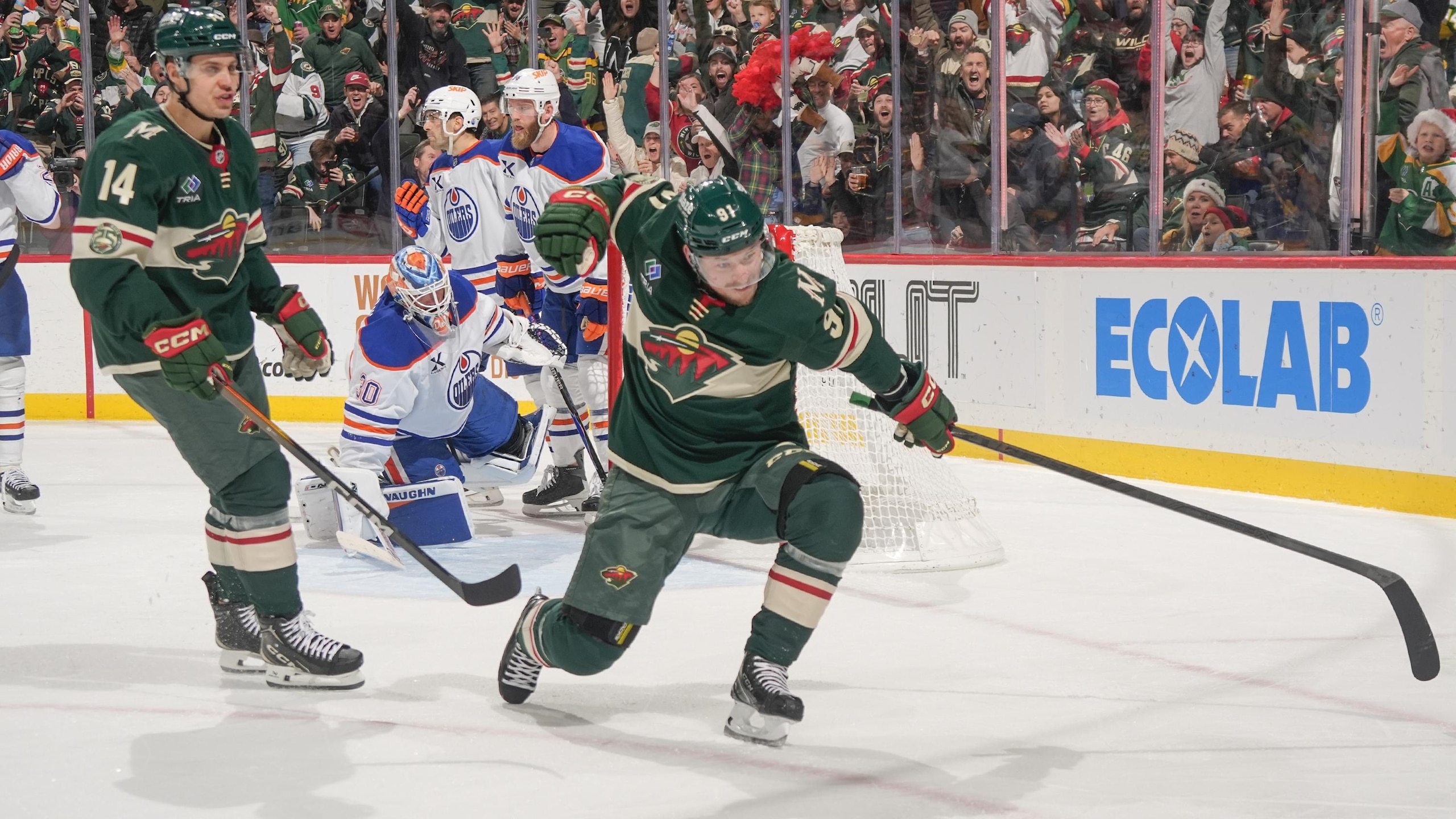 Edmonton Oilers v Minnesota Wild