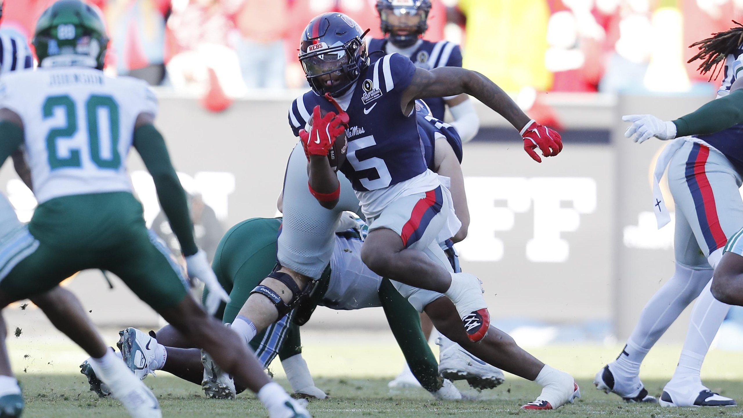 COLLEGE FOOTBALL: DEC 20 College Football Playoff First Round Game Tulane at Ole Miss COLLEGE FOOTBALL: DEC 20 College Football Playoff First Round Game Tulane at Ole Miss