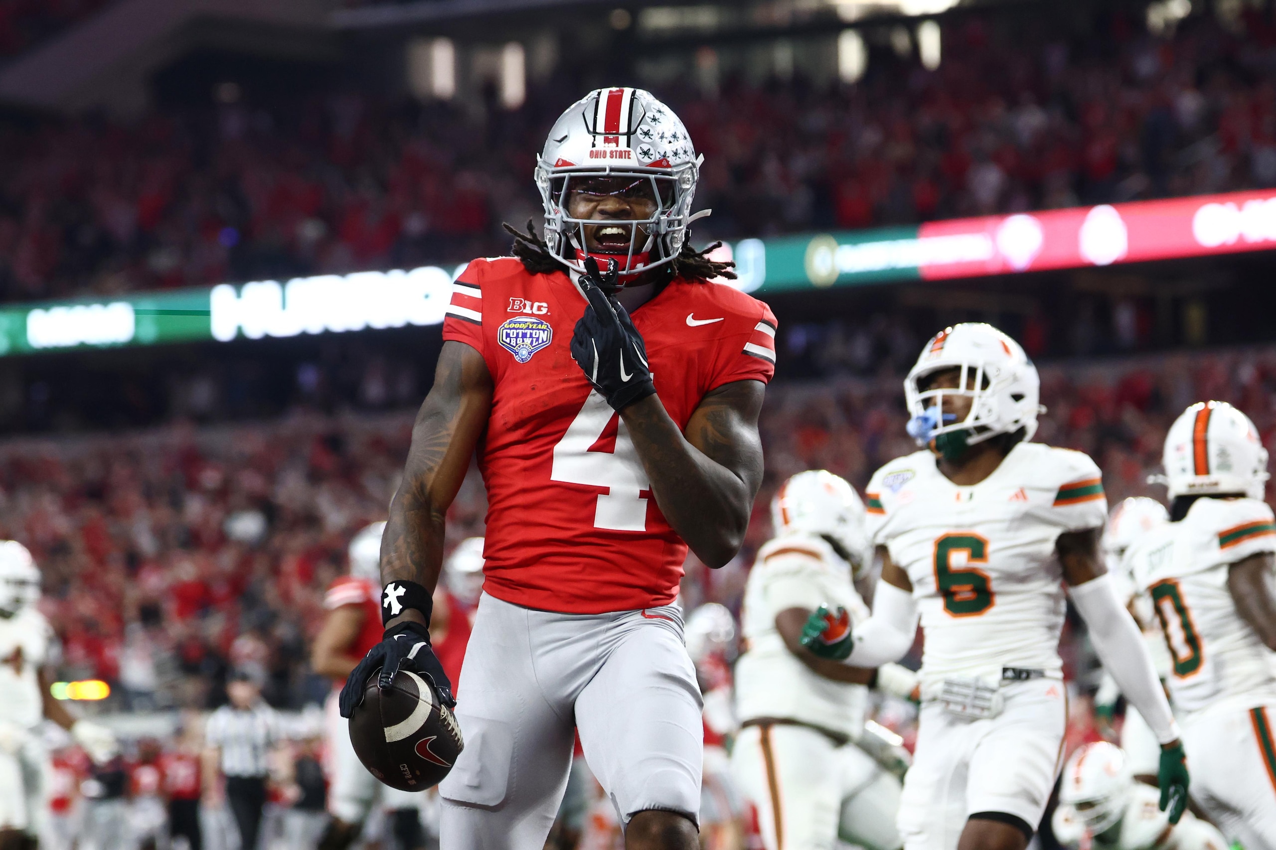 College Football Playoff Quarterfinal - Goodyear Cotton Bowl Classic: Miami v Ohio State