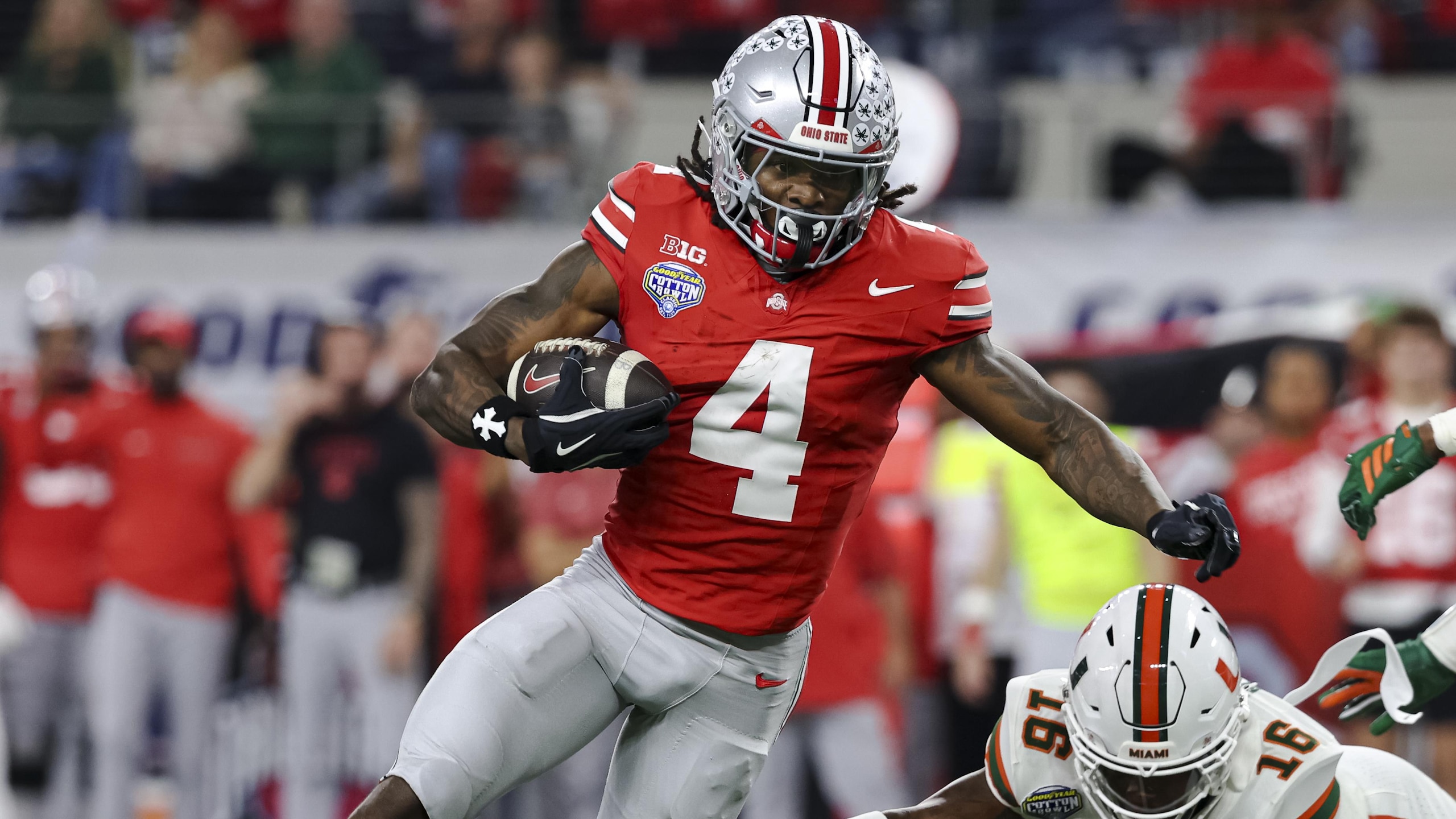 College Football Playoff Quarterfinal - Goodyear Cotton Bowl Classic: Miami v Ohio State
