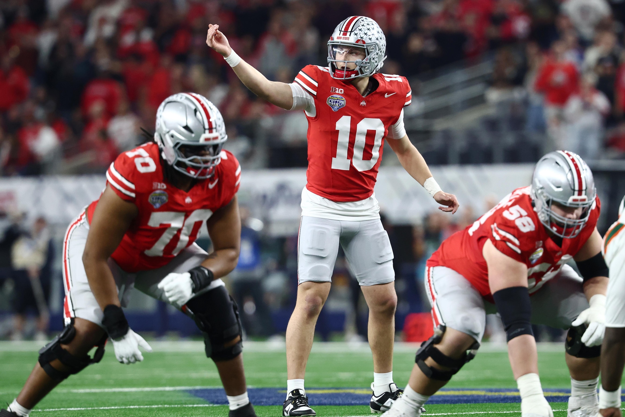 College Football Playoff Quarterfinal - Goodyear Cotton Bowl Classic: Miami v Ohio State