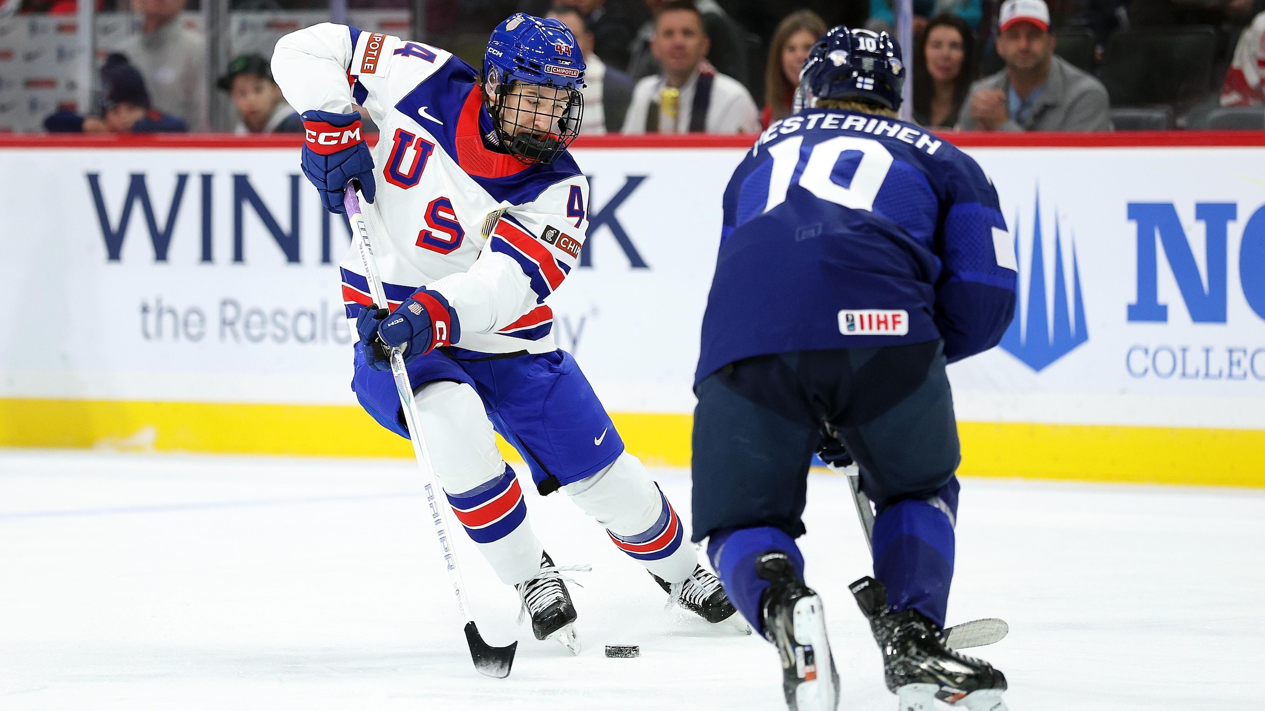 Quarterfinals, Game 24 Finland vs United States - 2026 IIHF World Junior Hockey Championship