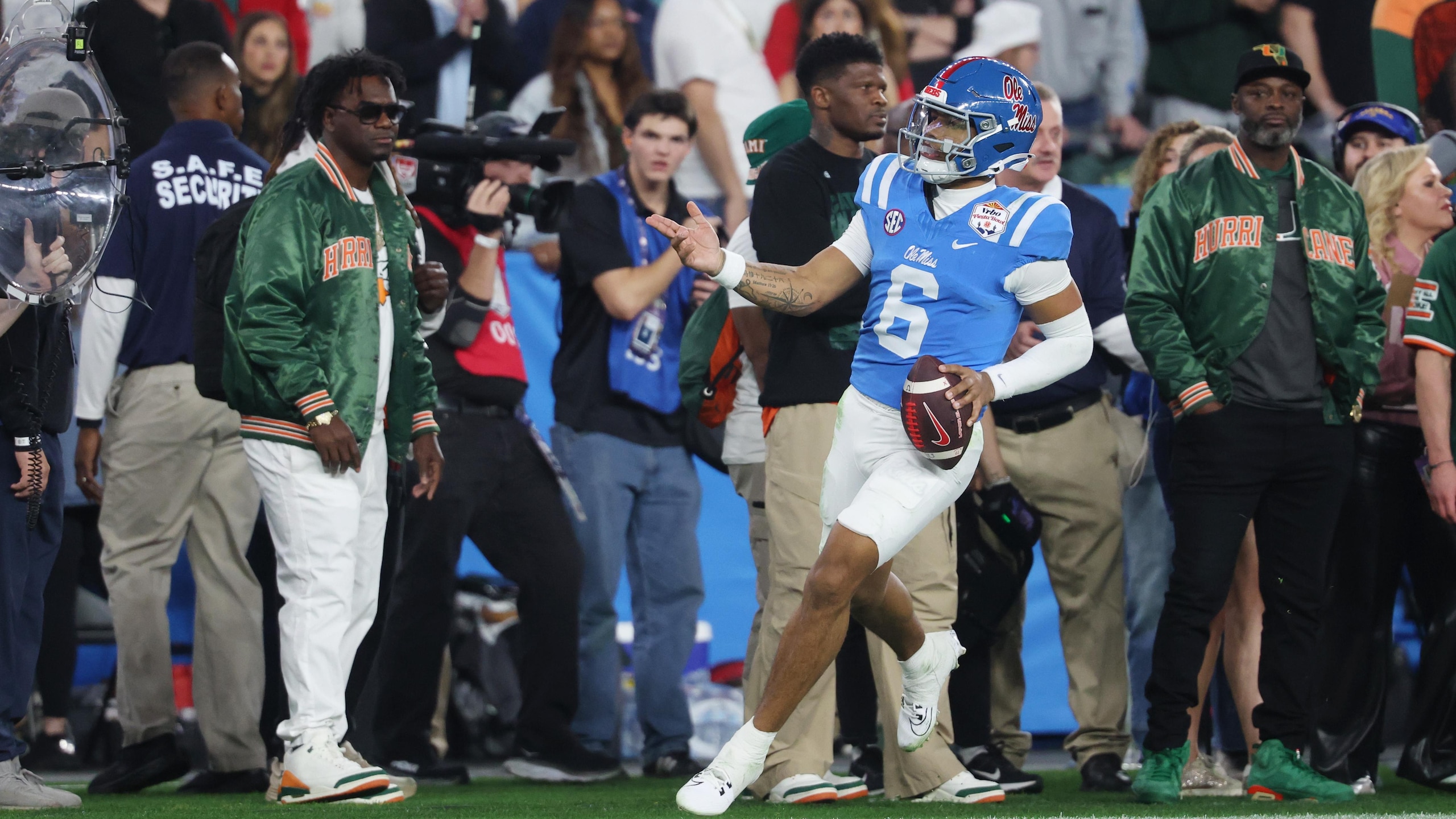 College Football Playoff Semifinal - Vrbo Fiesta Bowl: Miami v Ole Miss