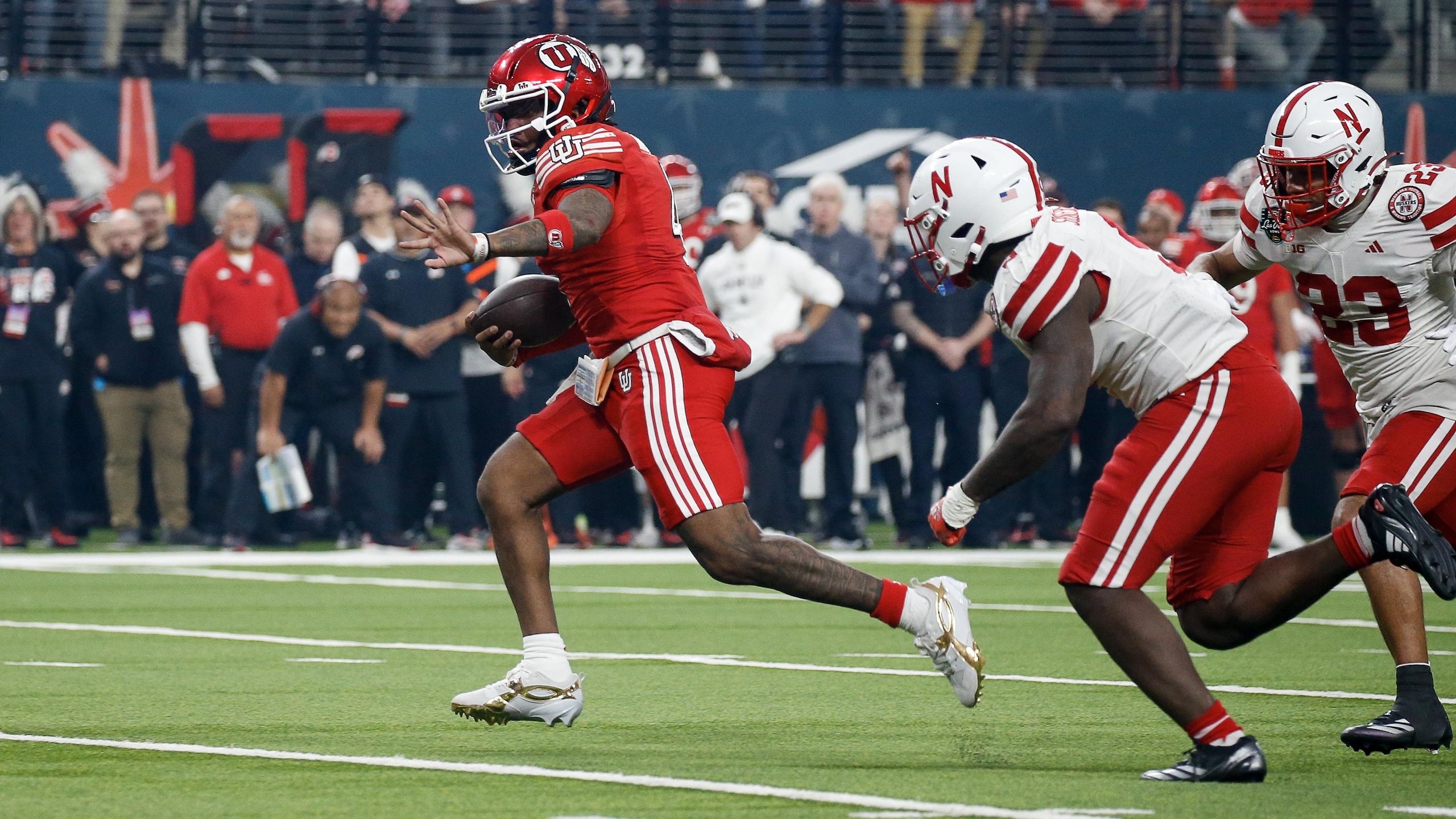 COLLEGE FOOTBALL: DEC 31 SRS Distribution Las Vegas Bowl Nebraska vs Utah