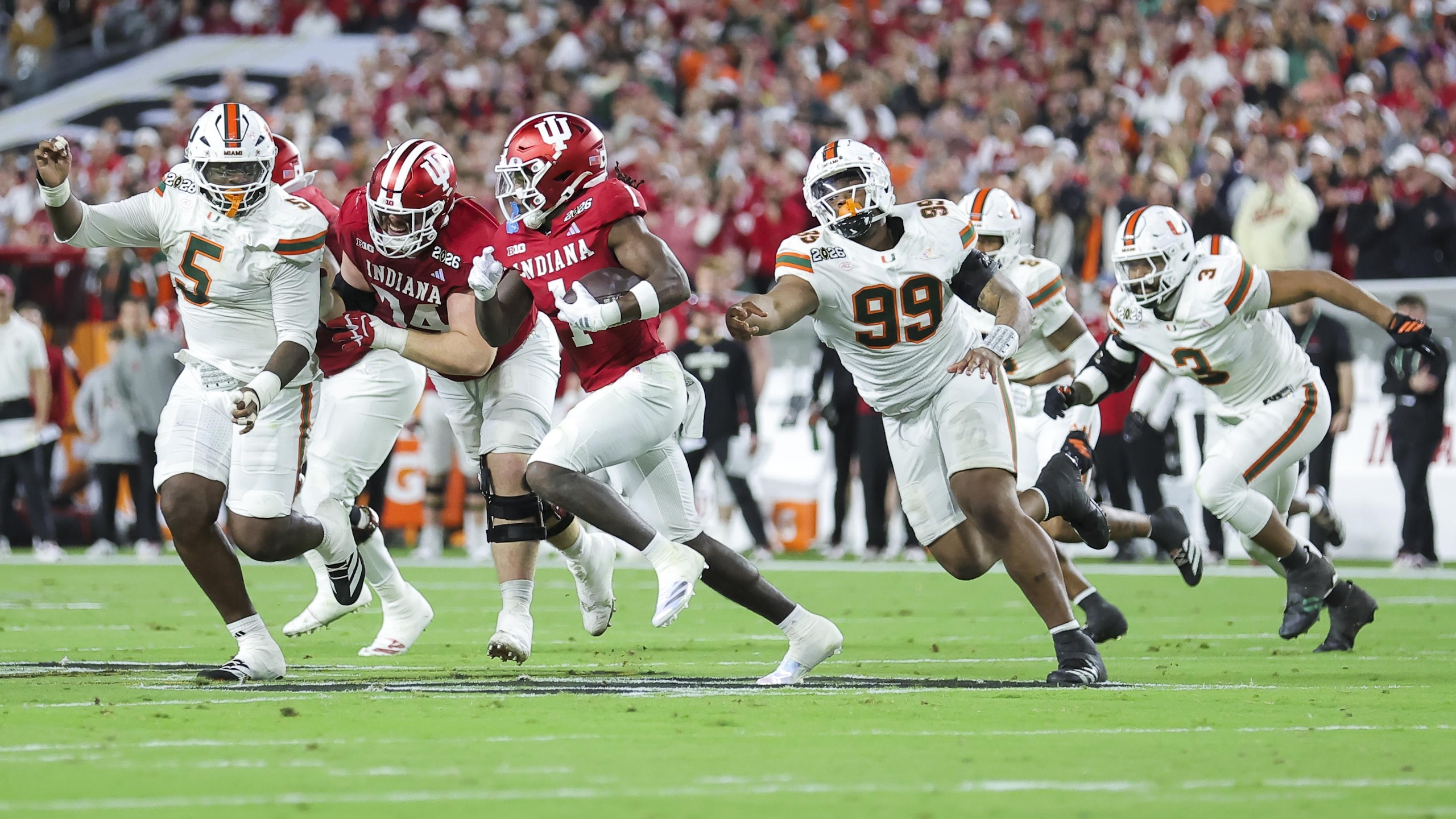 College Football Playoff National Championship: Miami v Indiana College Football Playoff National Championship: Miami v Indiana