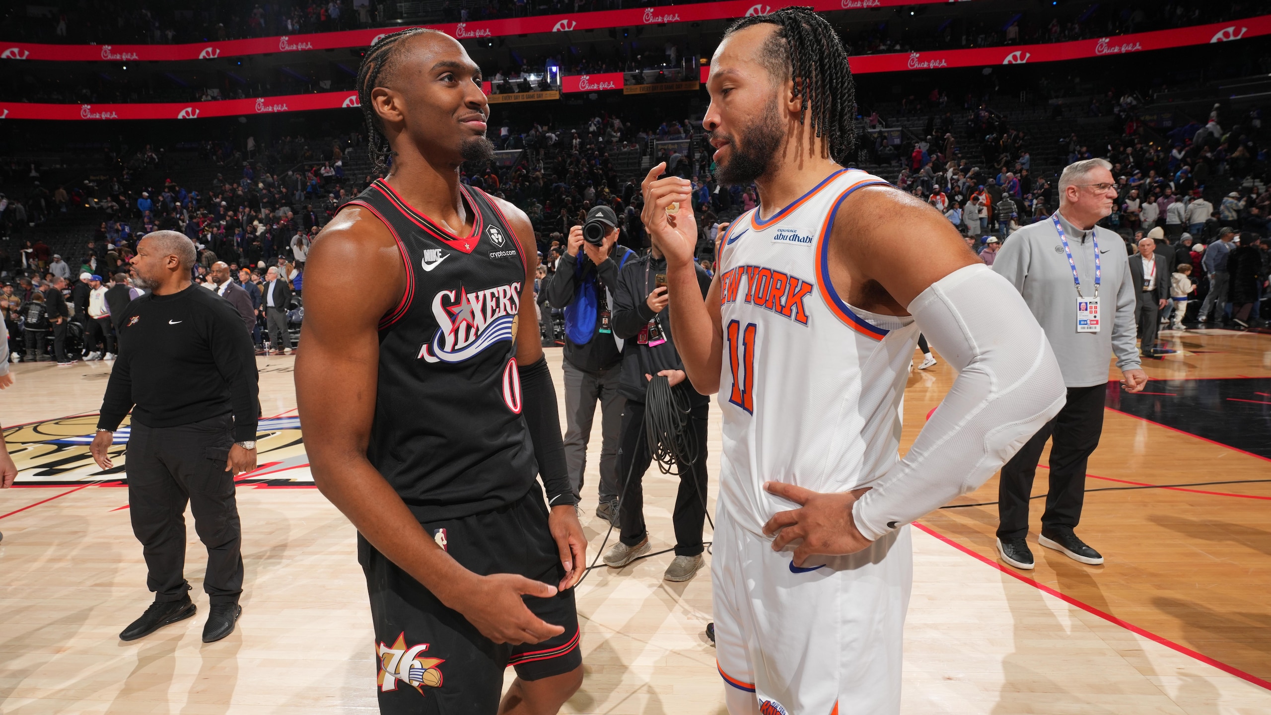 New York Knicks v Philadelphia 76ers