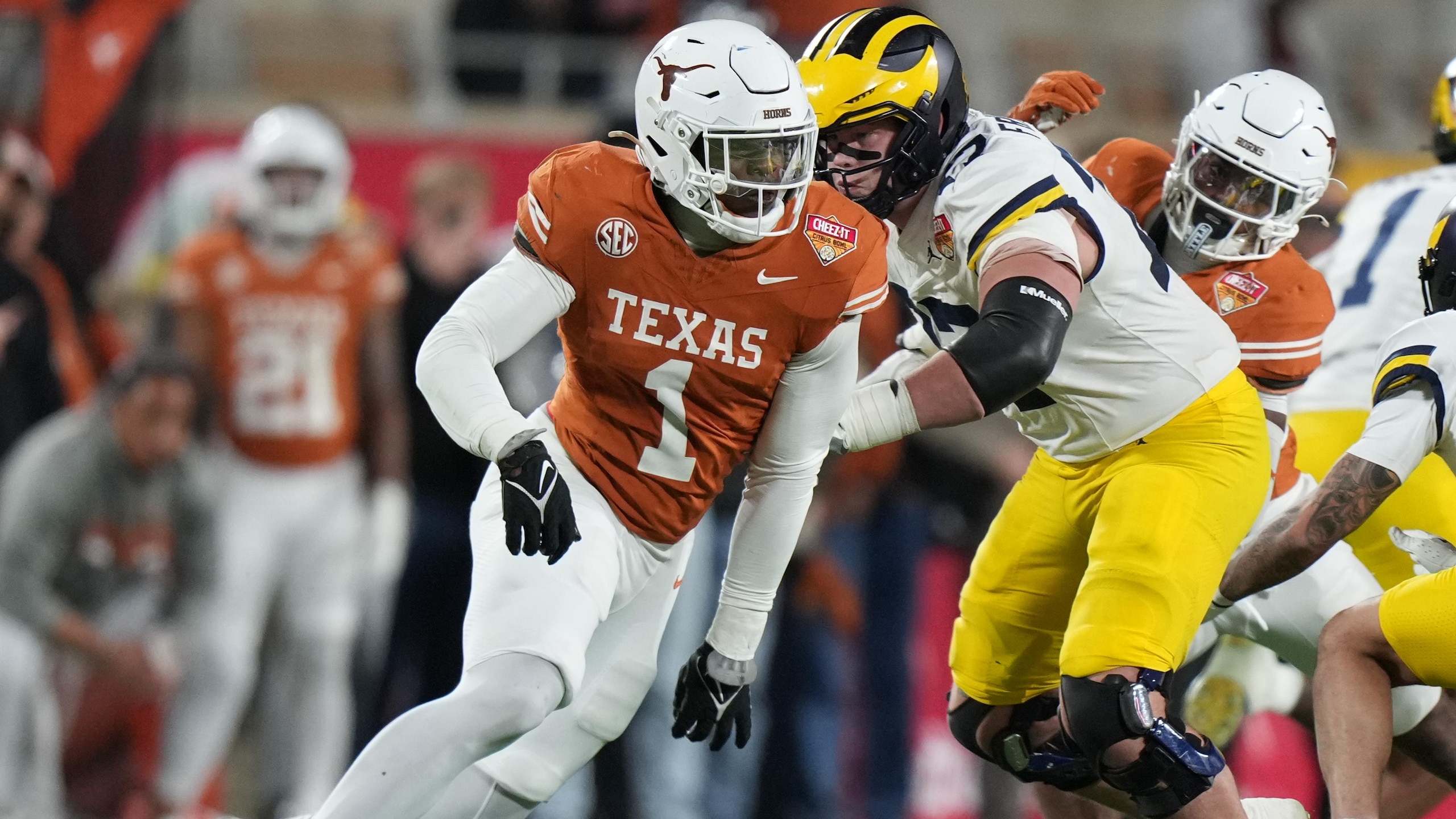 COLLEGE FOOTBALL: DEC 31 Cheez-It Citrus Bowl Michigan vs Texas