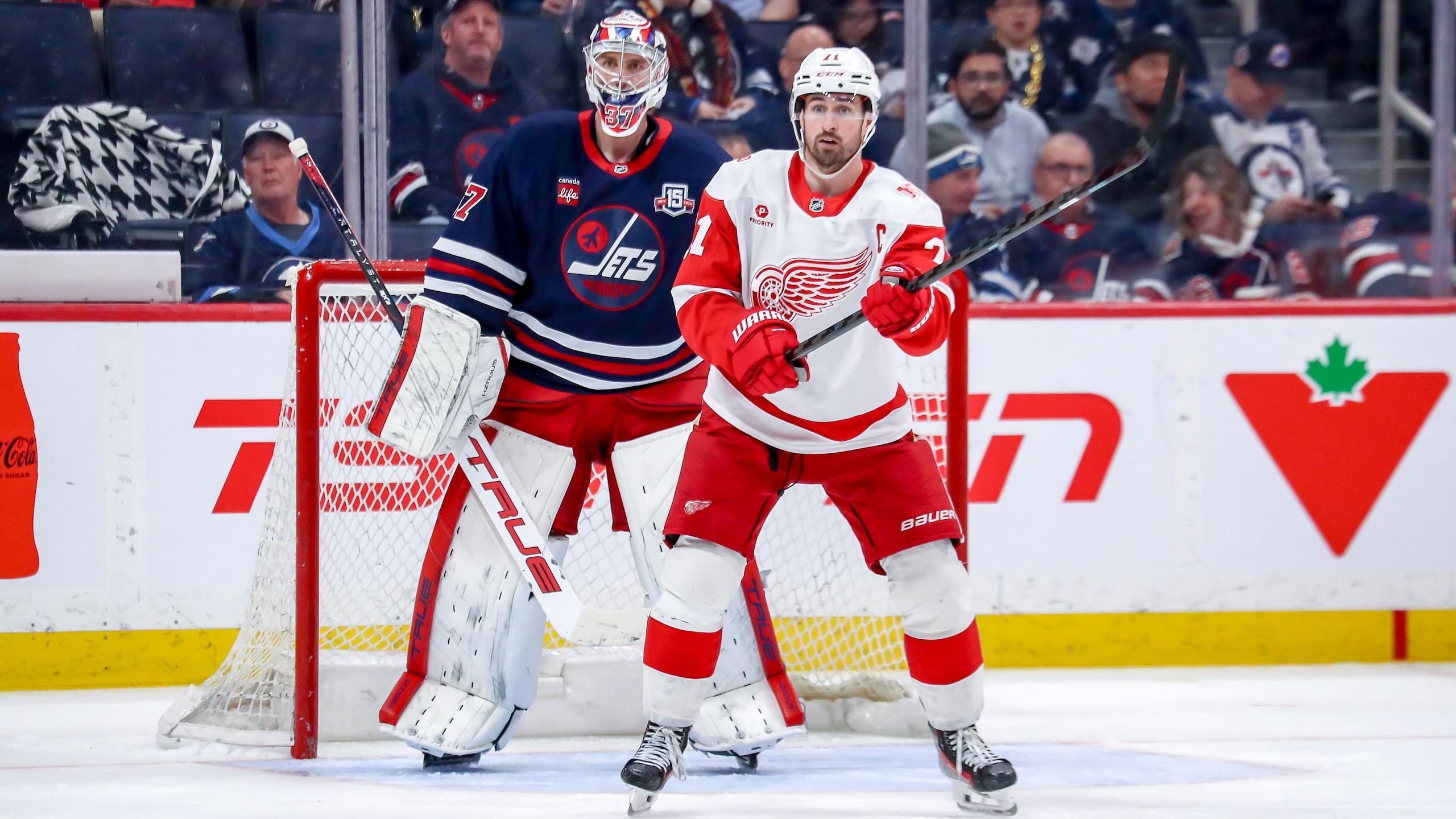 Detroit Red Wings v Winnipeg Jets