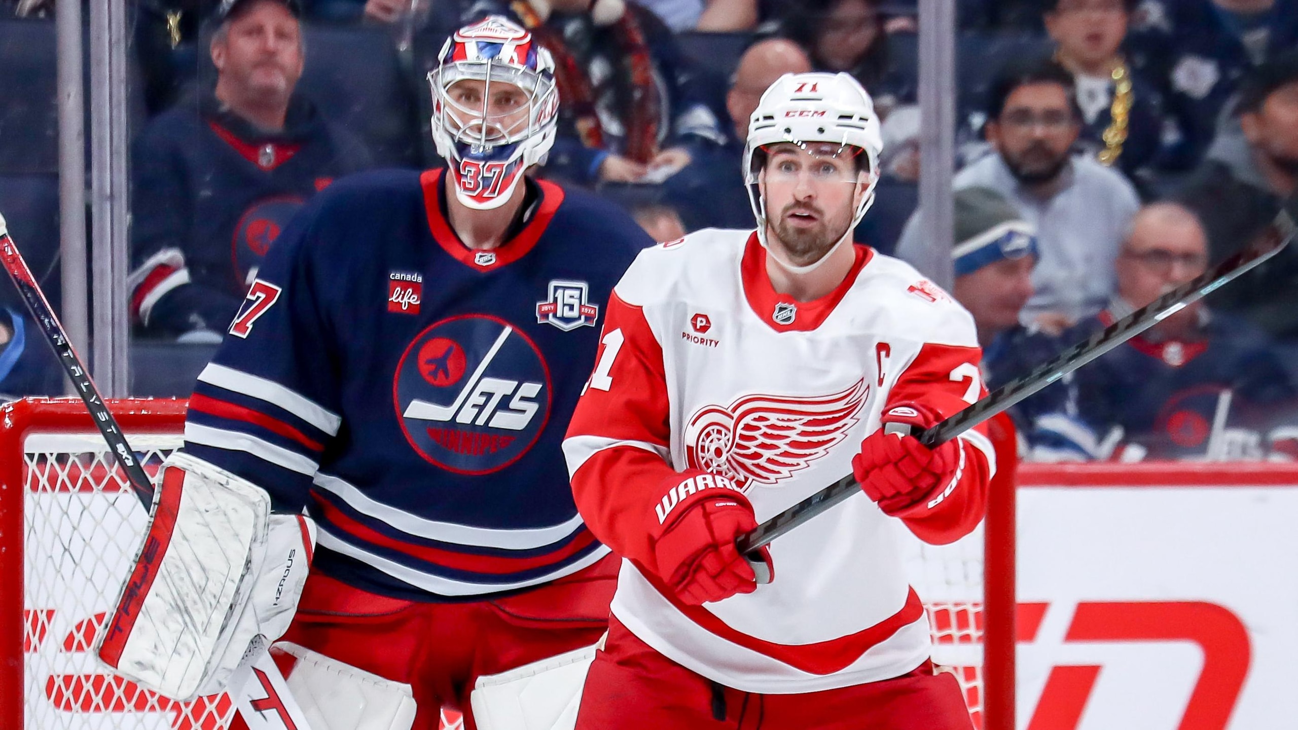 Detroit Red Wings v Winnipeg Jets