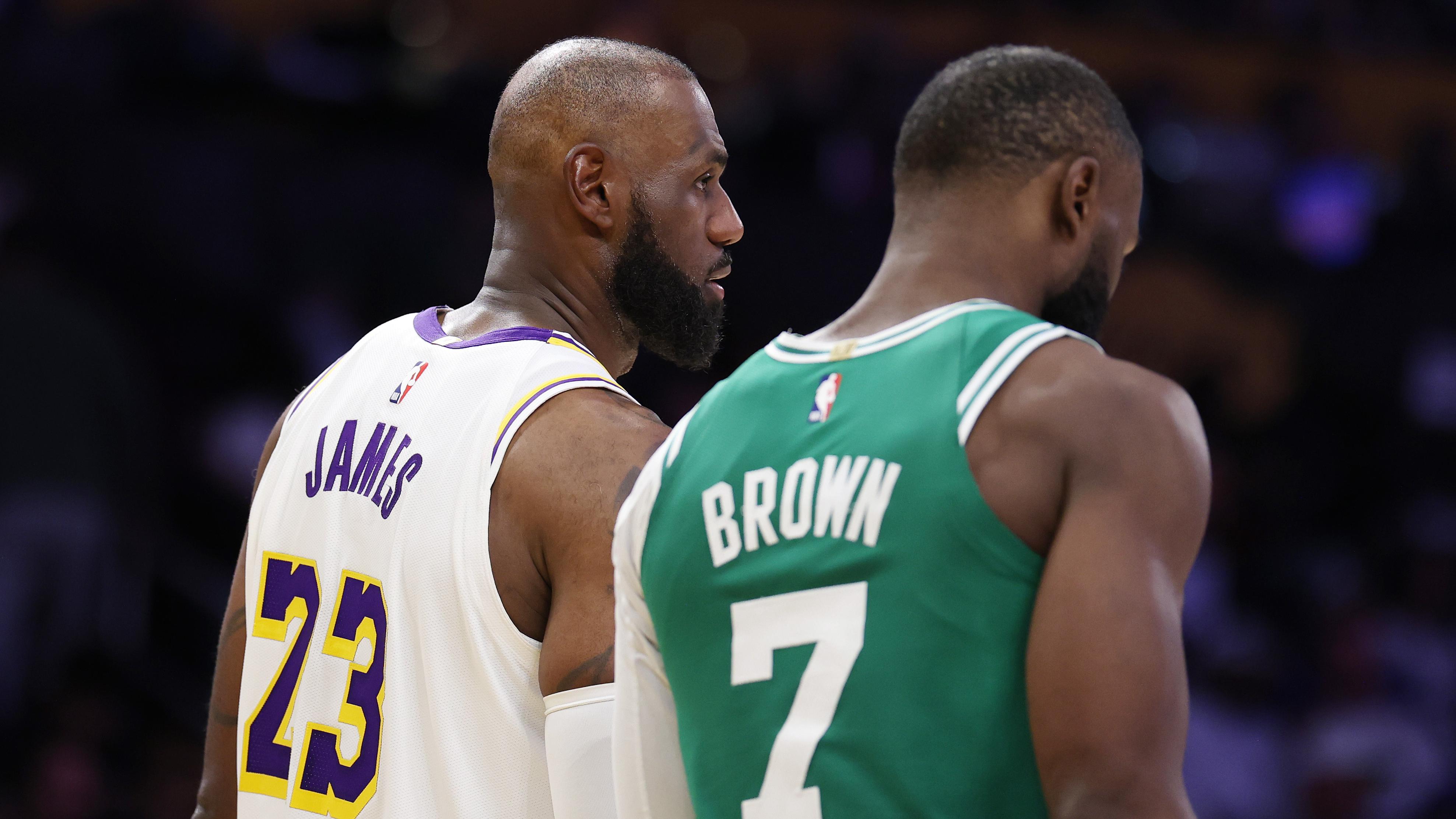 Jaylen Brown Reveals LeBron James' Response When He Said 76ers