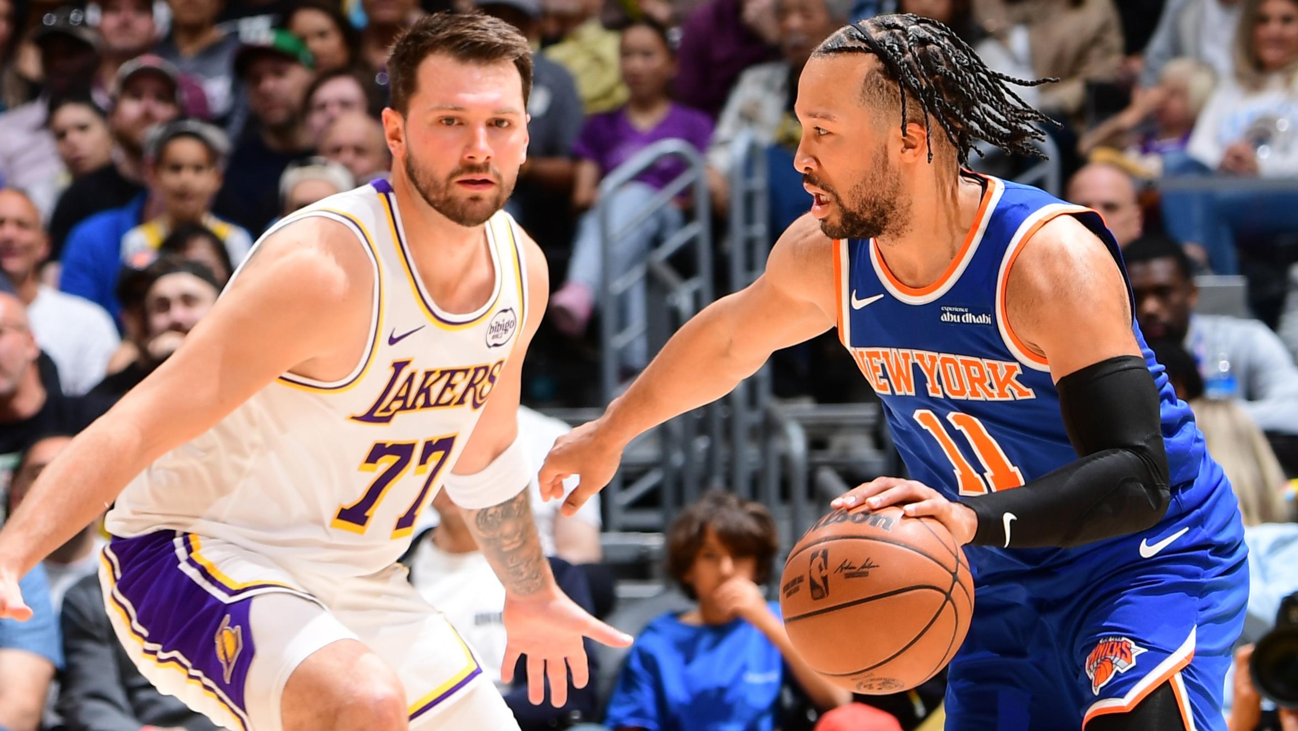 New York Knicks v Los Angeles Lakers