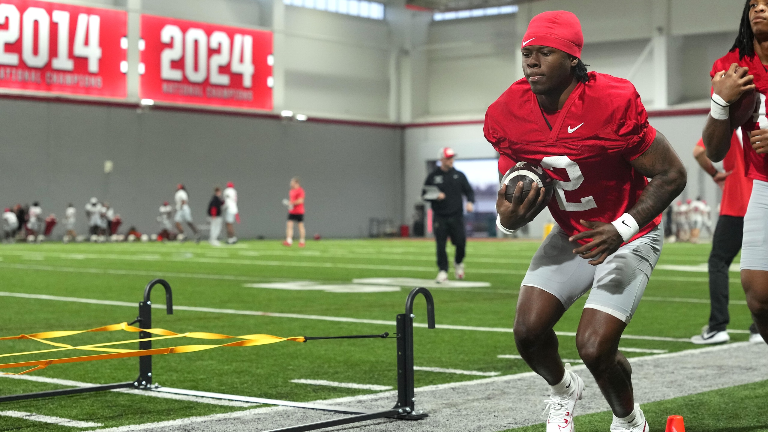 Ohio State Spring Practice And Press Conference