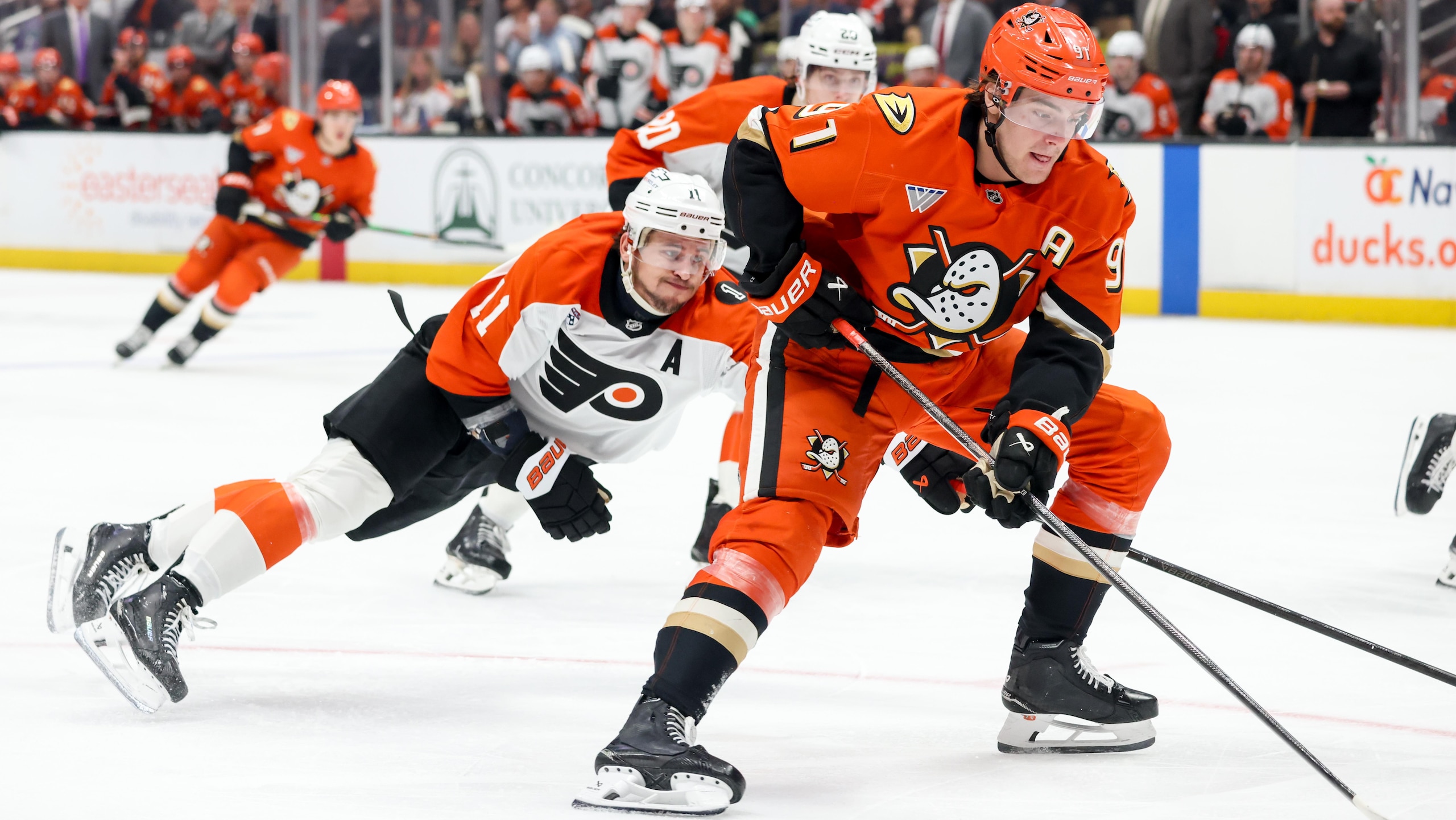 Philadelphia Flyers v Anaheim Ducks