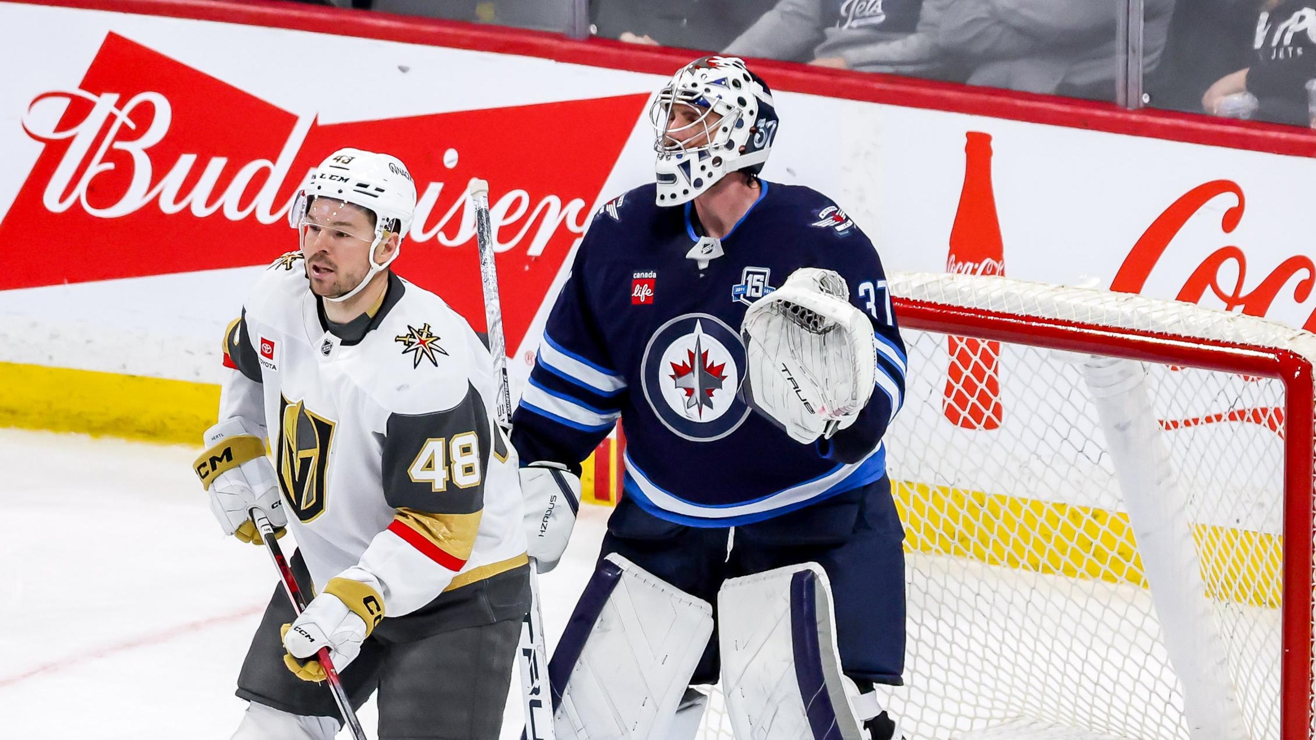 Vegas Golden Knights v Winnipeg Jets