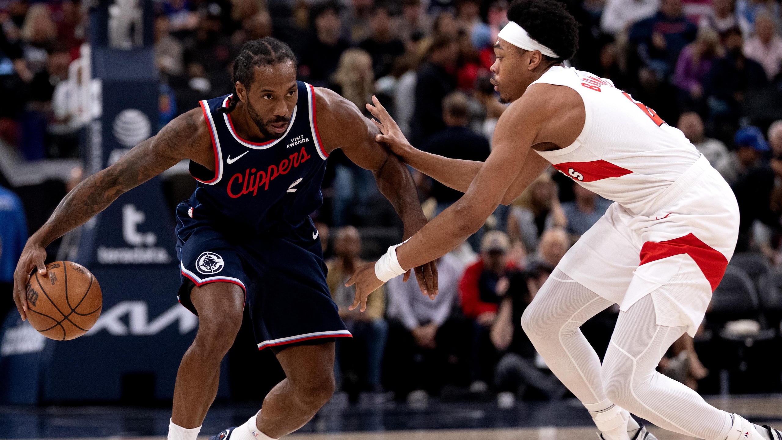 Clippers Raptors Basketball