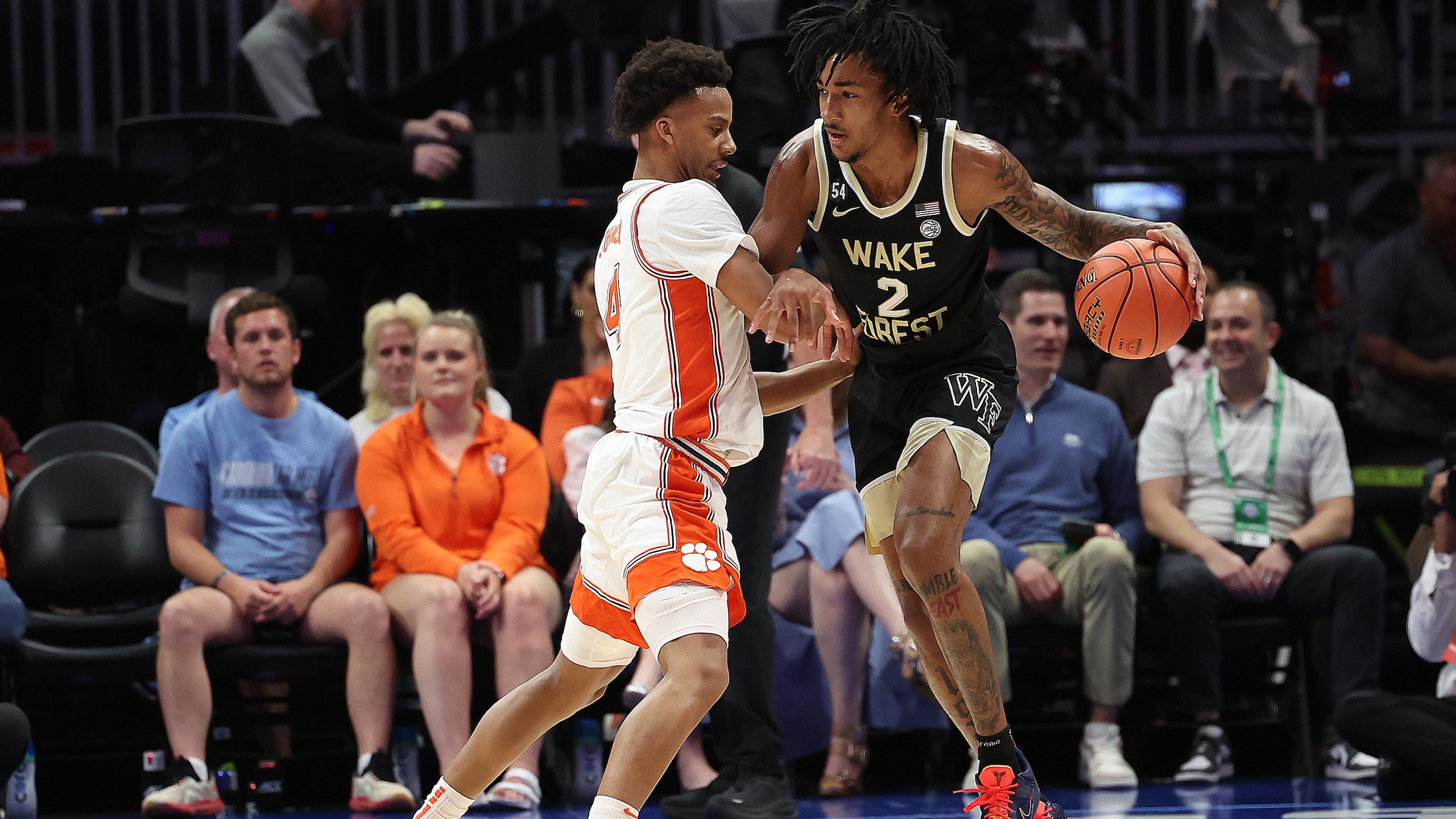 COLLEGE BASKETBALL: MAR 11 ACC Tournament Wake Forest vs Clemson
