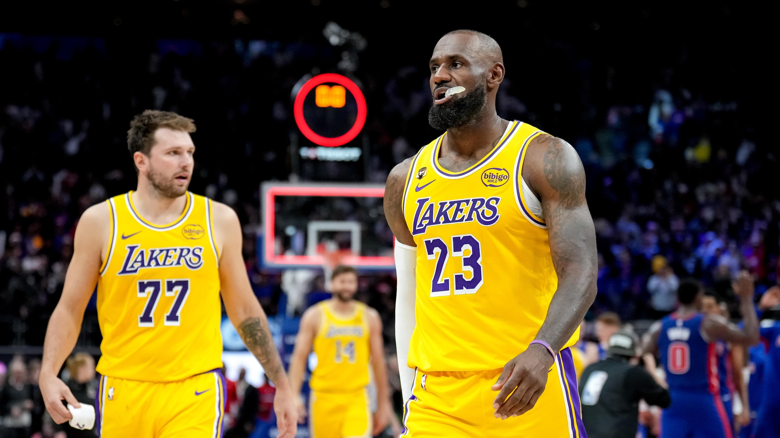 Los Angeles Lakers v Detroit Pistons Los Angeles Lakers v Detroit Pistons
