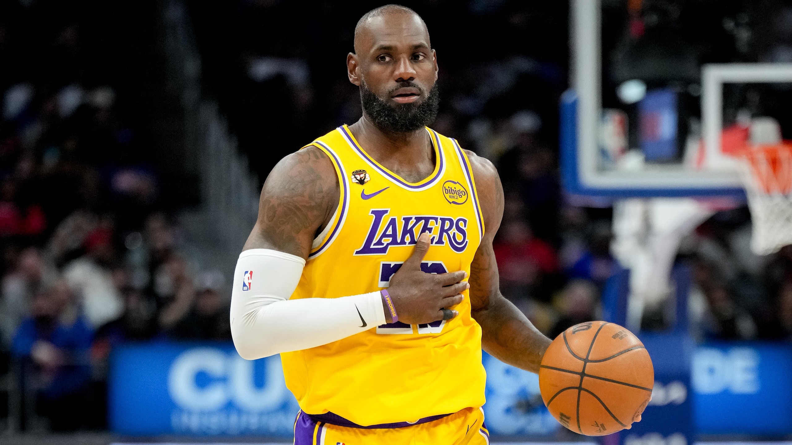 Los Angeles Lakers v Detroit Pistons