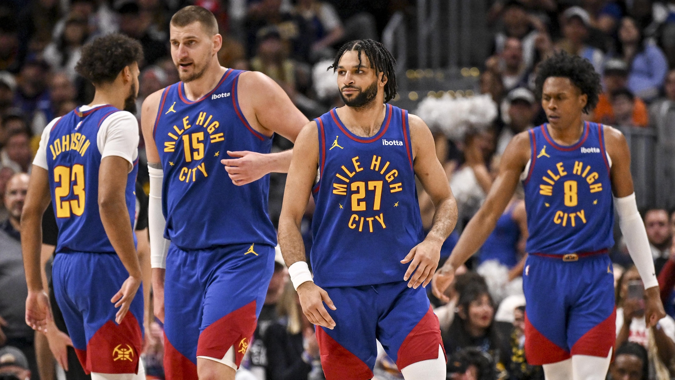 DENVER NUGGETS VS GOLDEN STATE WARRIOR, NBA