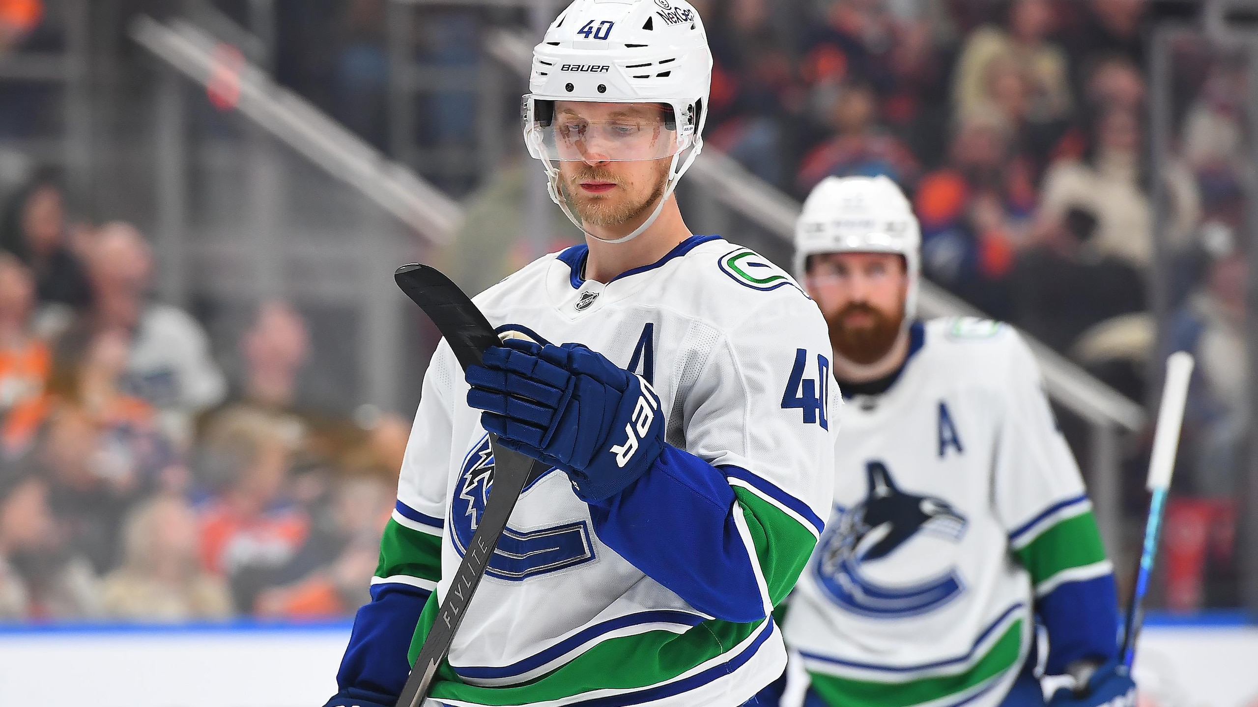 Vancouver Canucks v Edmonton Oilers