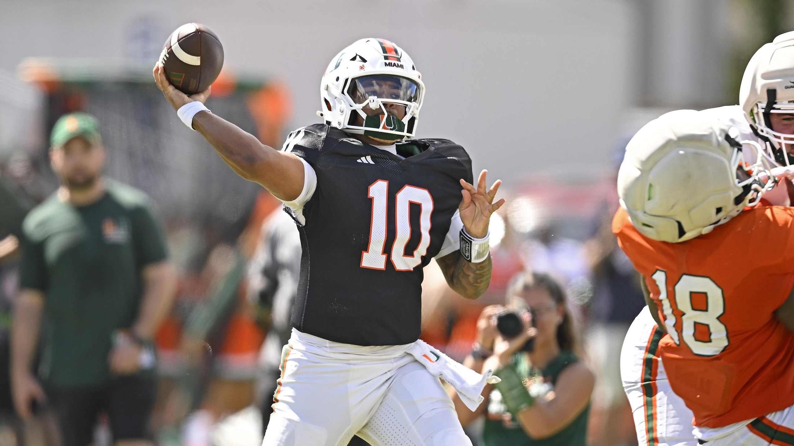 COLLEGE FOOTBALL: APR 18 Miami Hurricanes Spring Game