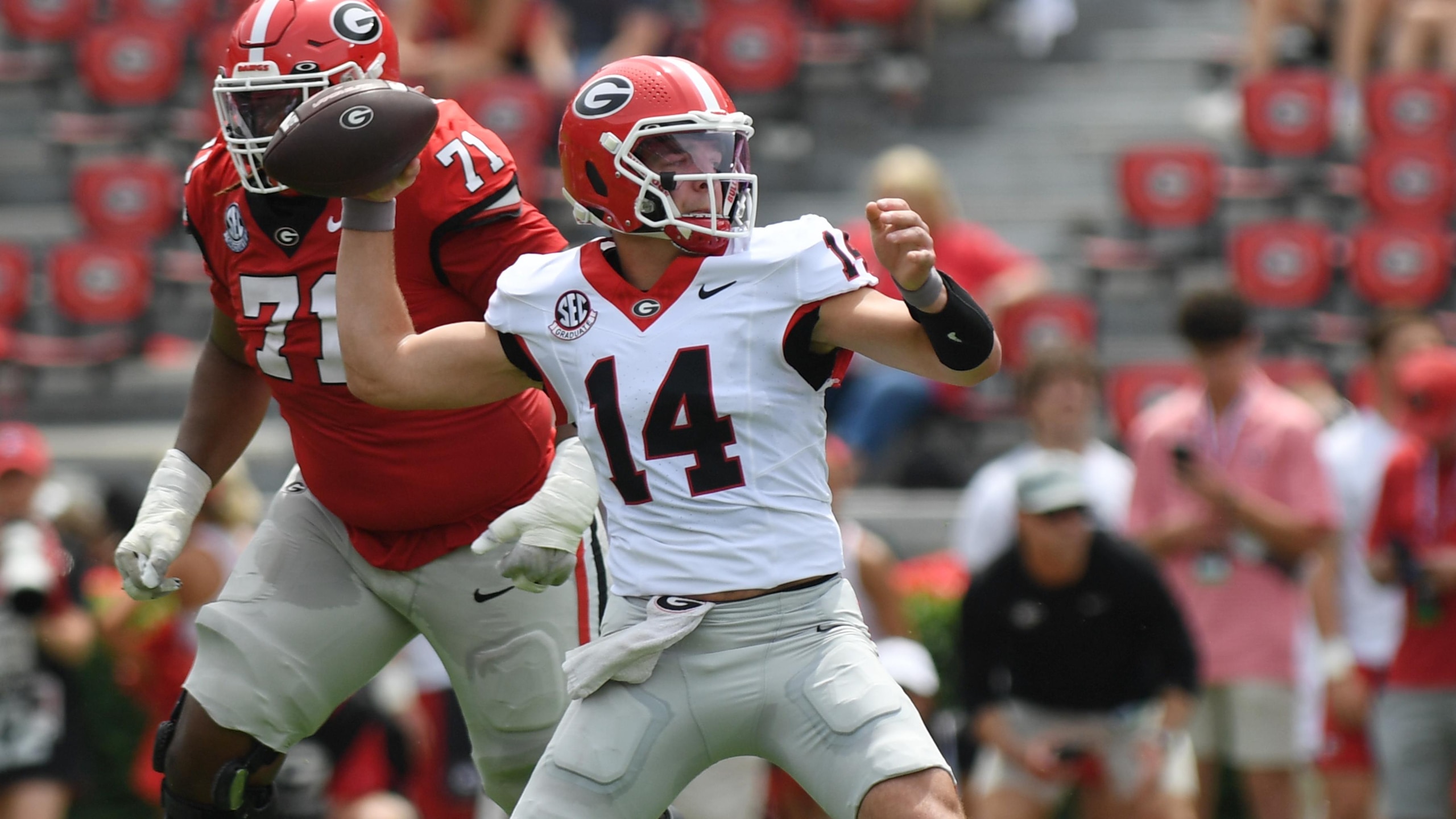 COLLEGE FOOTBALL: APR 18 Georgia Spring Game