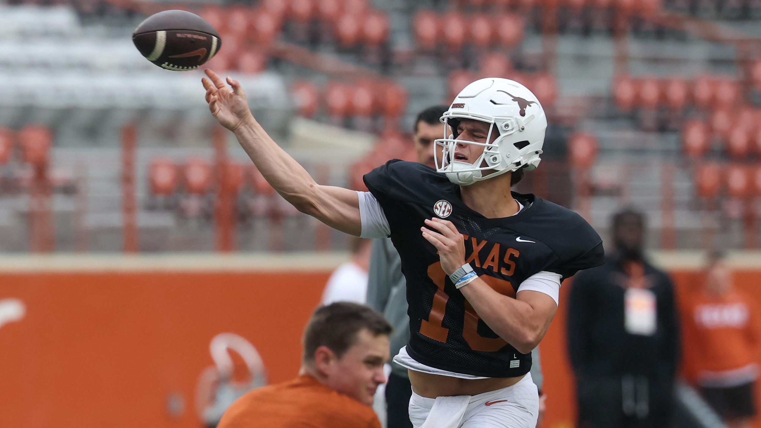 COLLEGE FOOTBALL: APR 18 Texas Football Fan Day