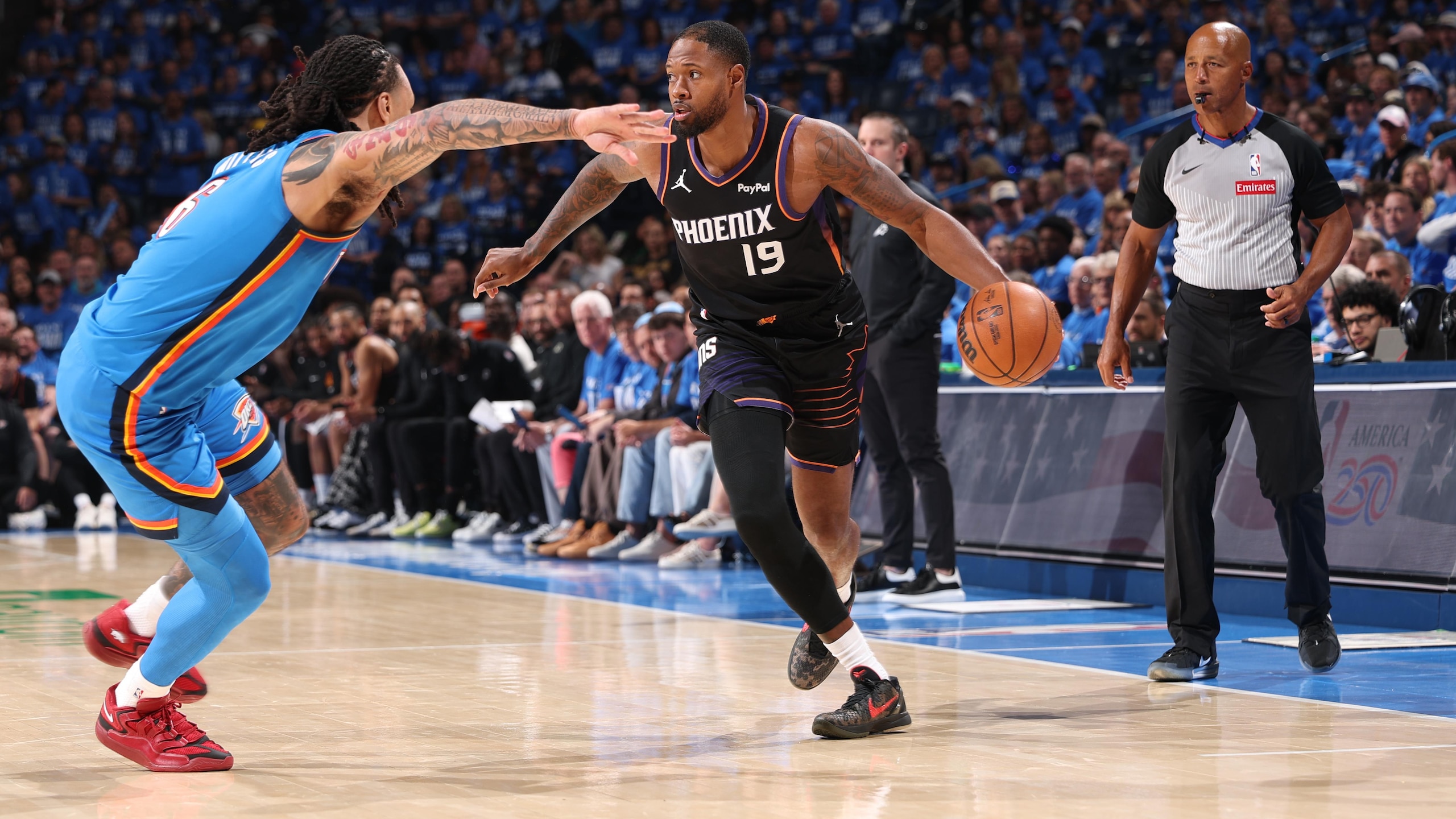 Phoenix Suns v Oklahoma City Thunder - Game One