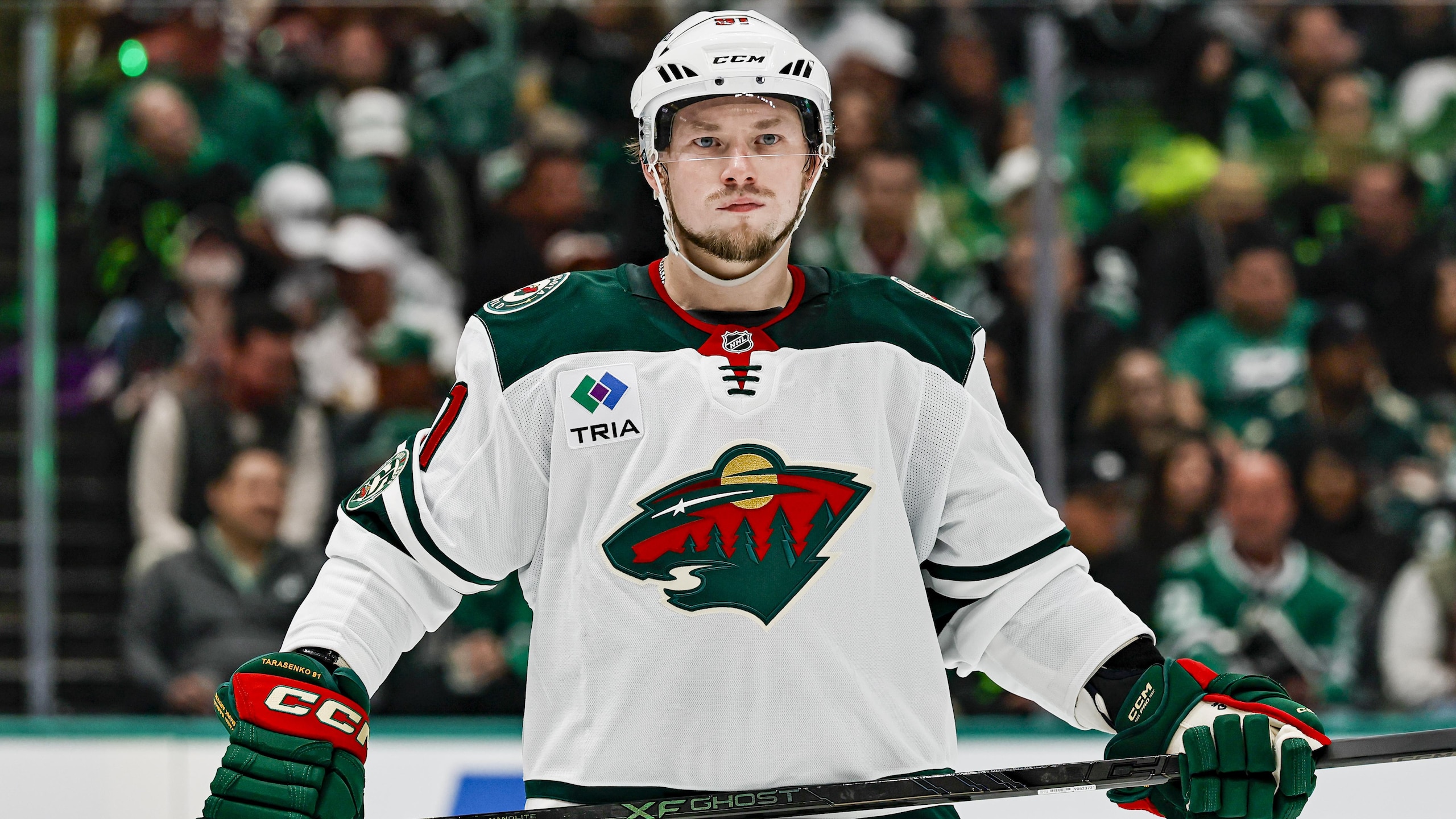 NHL: APR 18 Playoffs First Round Wild at Stars