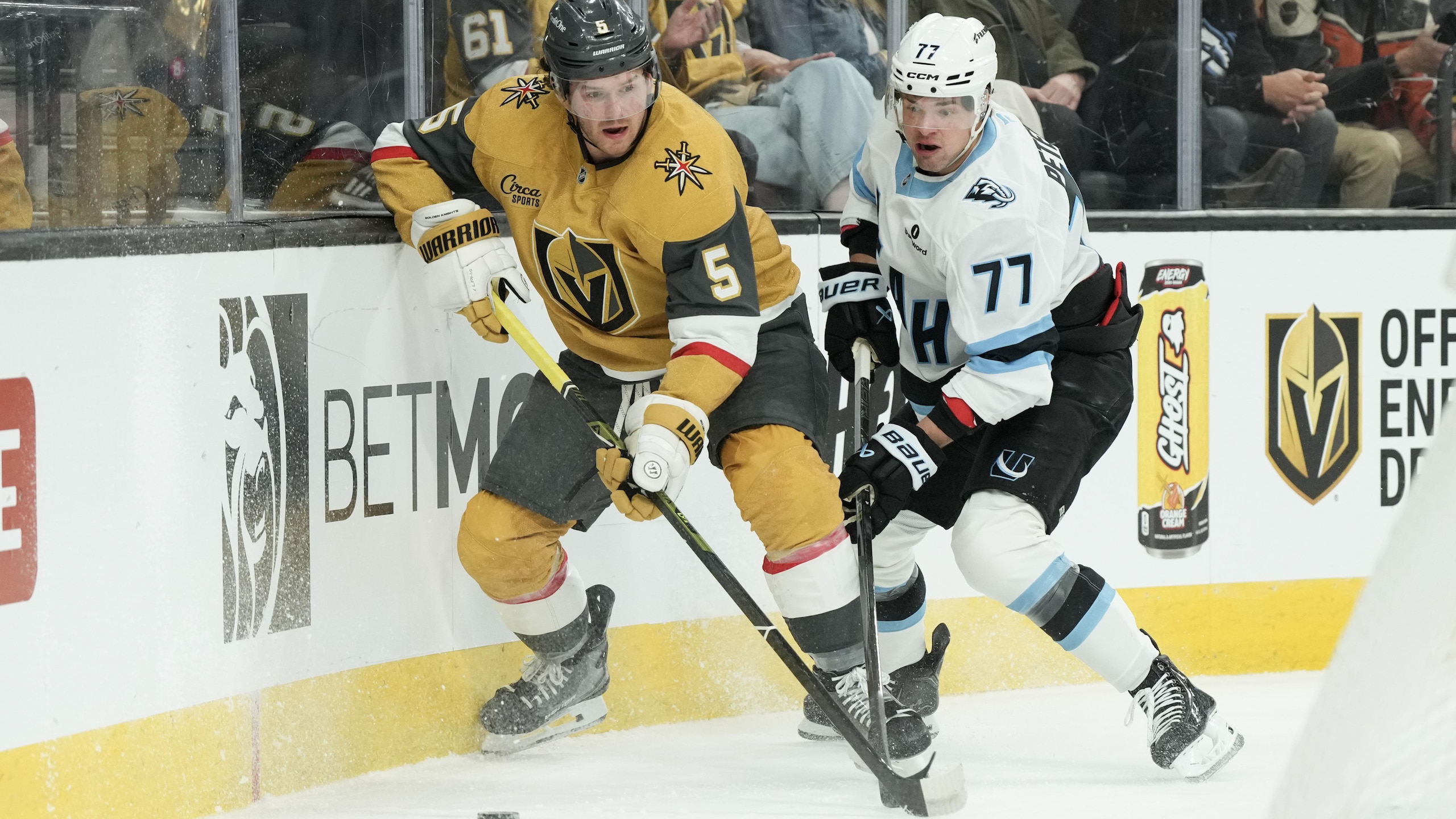 Utah Mammoth v Vegas Golden Knights - Game One