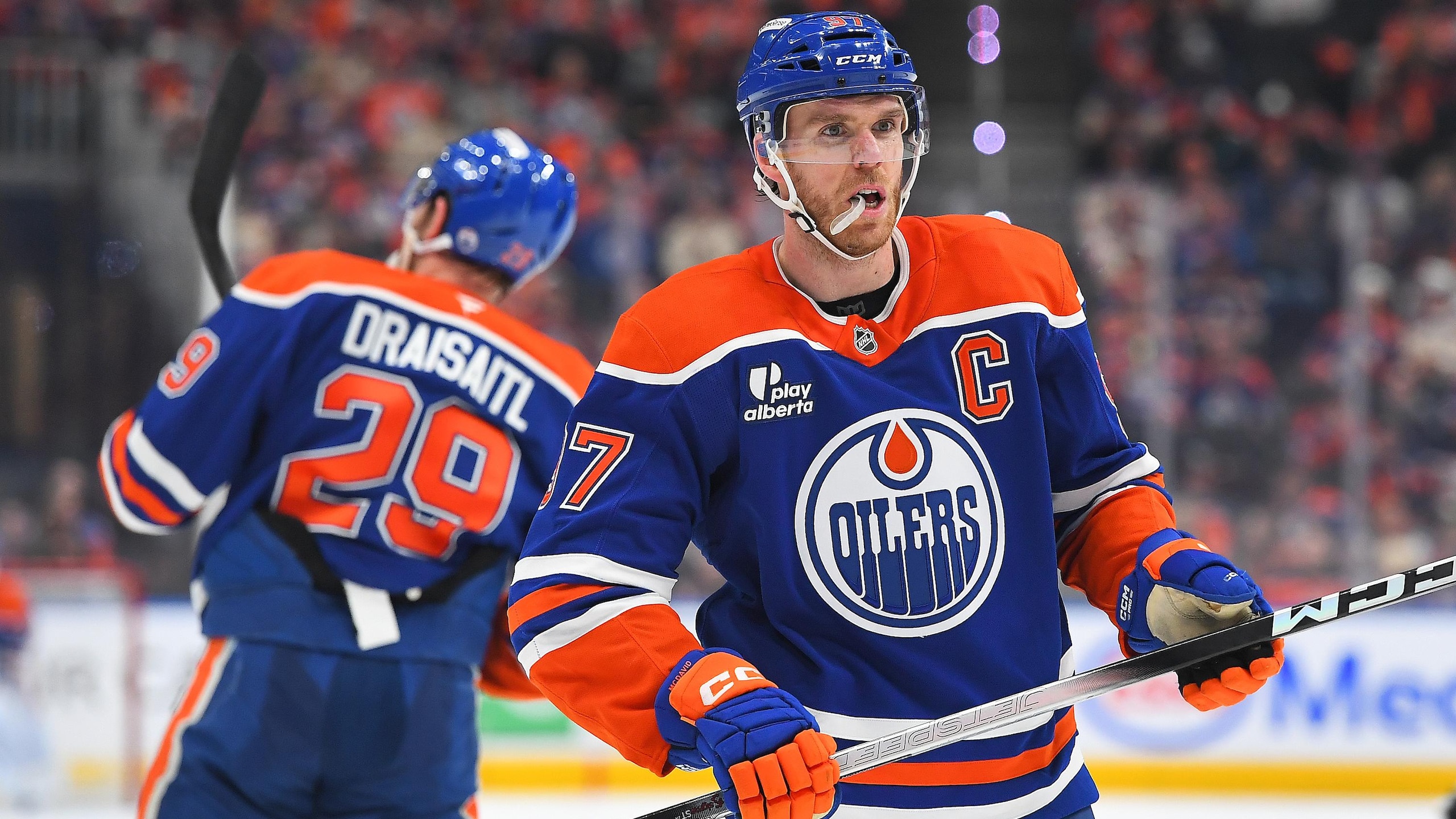 Anaheim Ducks v Edmonton Oilers - Game Two Anaheim Ducks v Edmonton Oilers - Game Two