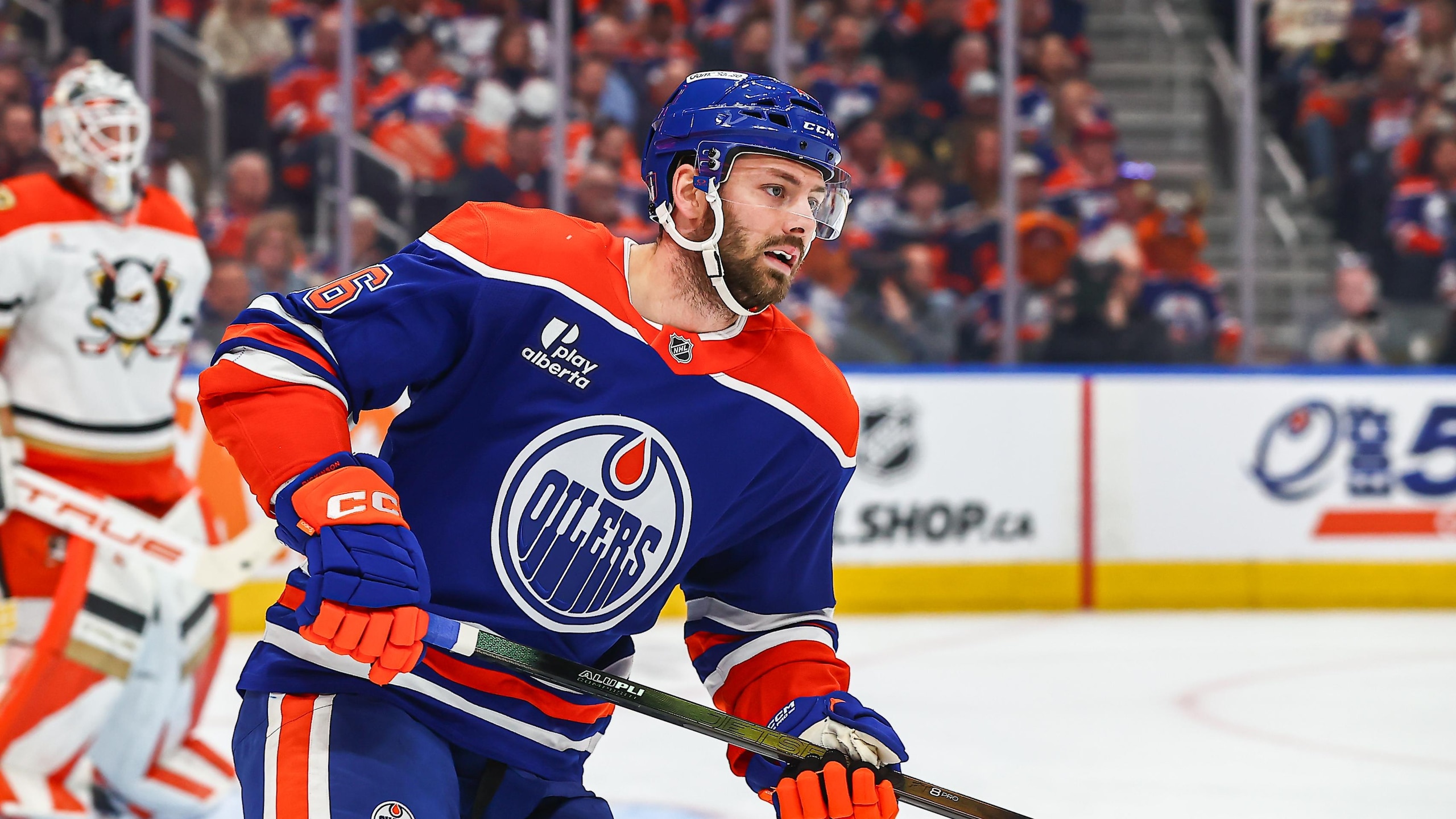 NHL: APR 28 Playoffs First Round Ducks at Oilers