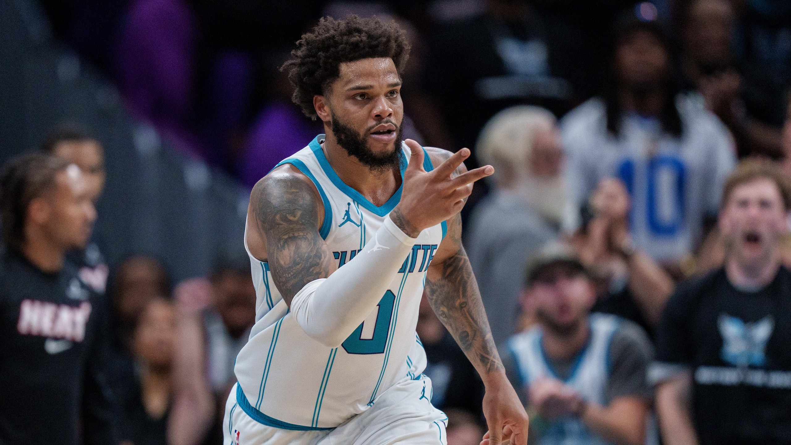 Miami Heat v Charlotte Hornets - Play-In Tournament