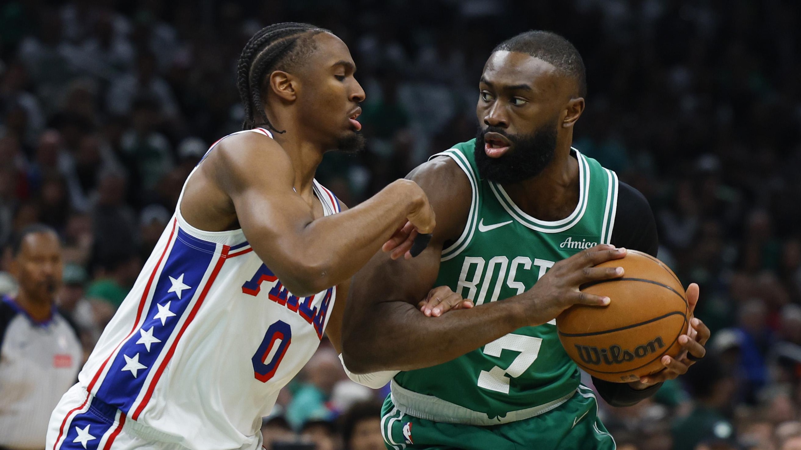 With Jayson Tatum sidelined, Celtics' fourth-quarter comeback falls short in Game 7 loss to 76ers
