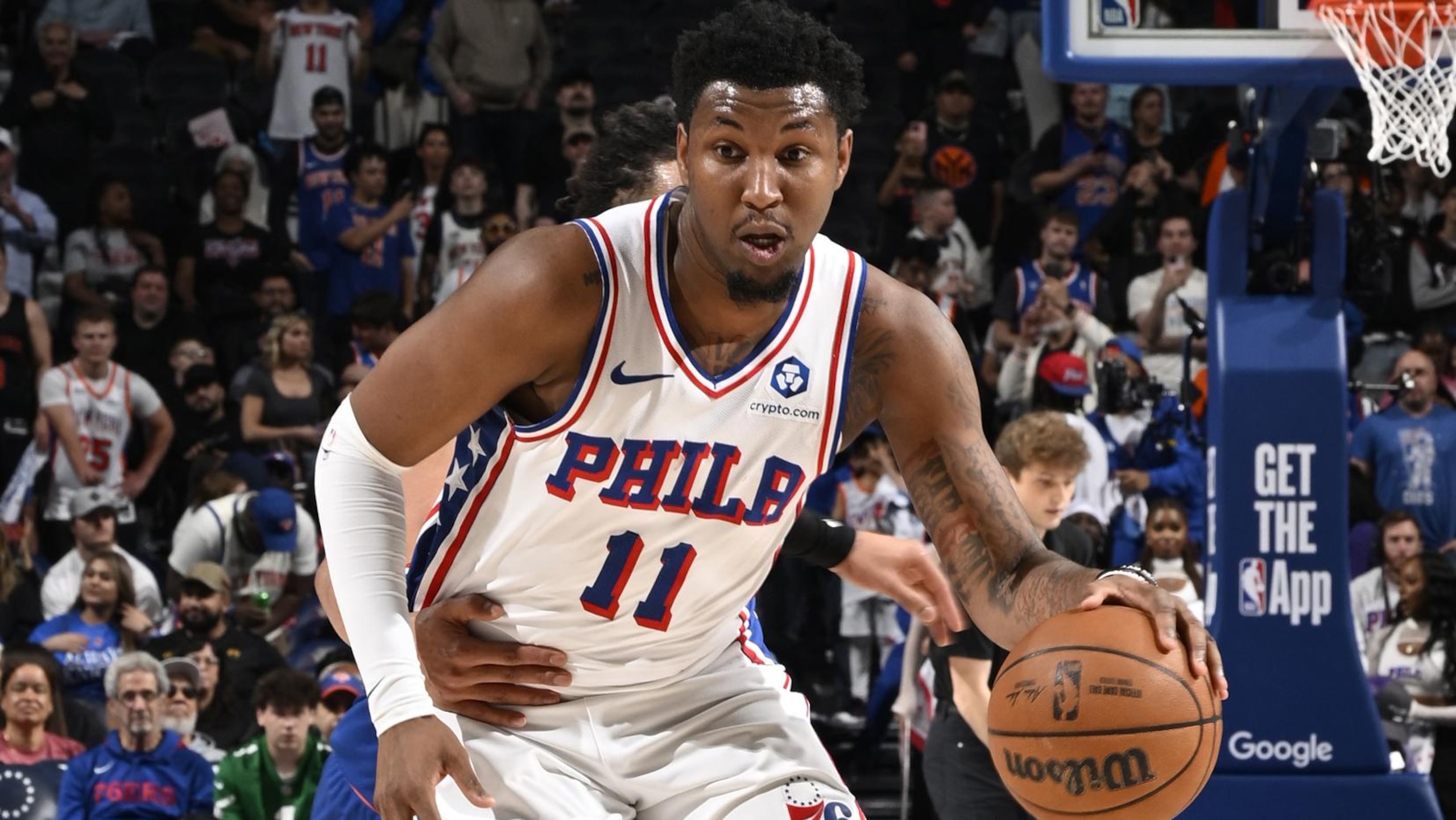 New York Knicks v Philadelphia 76ers - Game Four New York Knicks v Philadelphia 76ers - Game Four