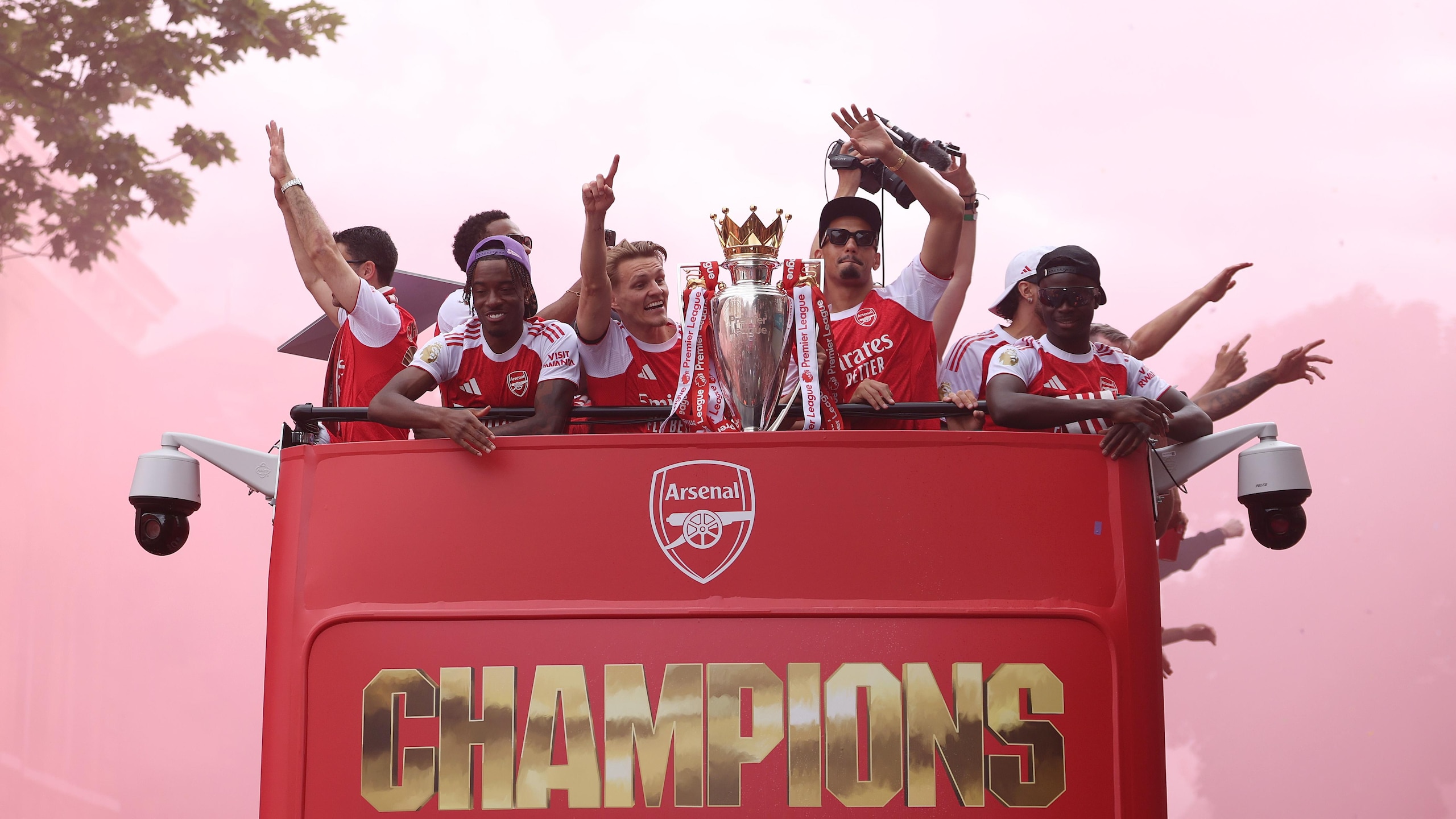 Arsenal Trophy Parade