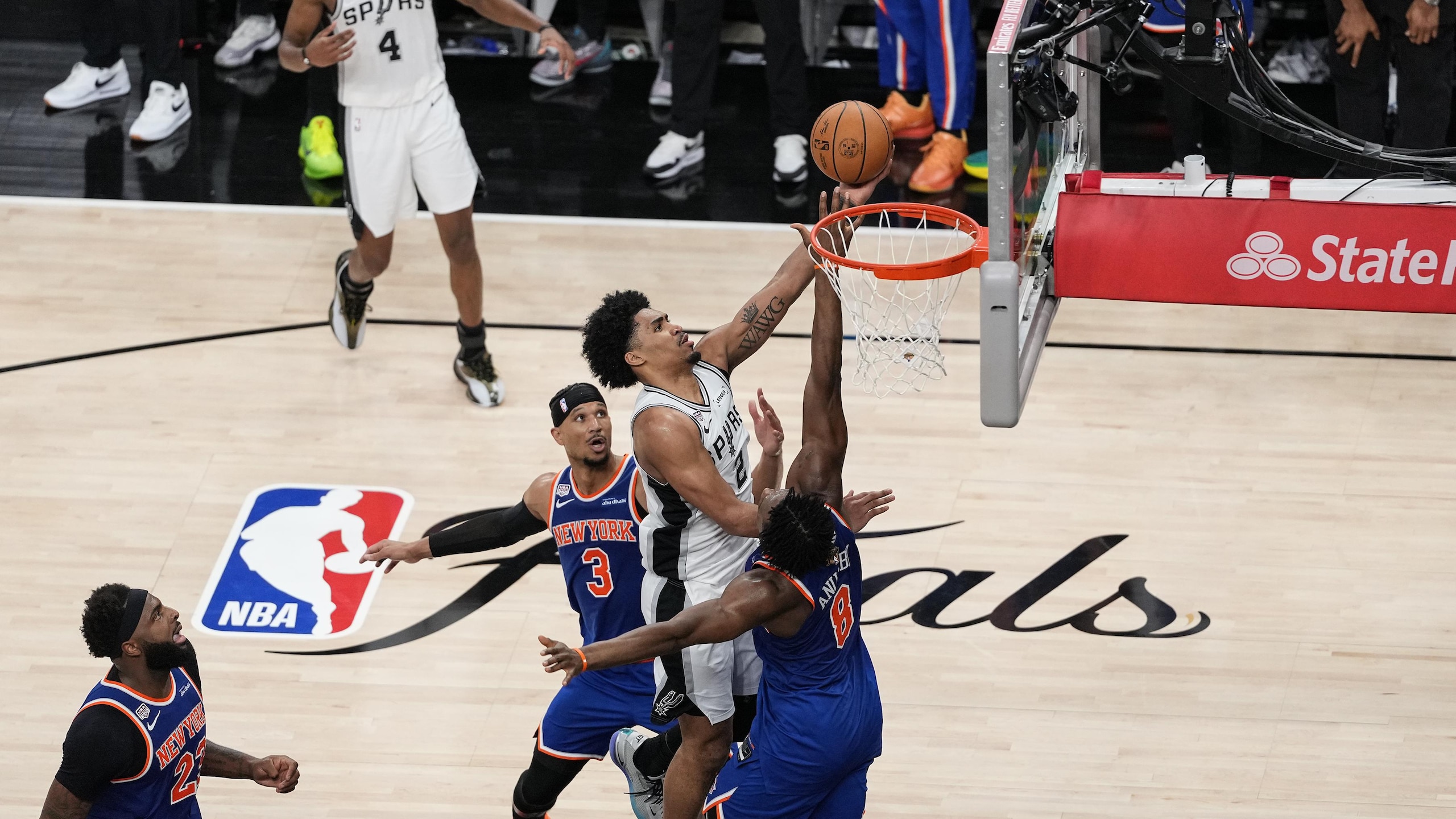 2026 NBA Finals - New York Knicks v San Antonio Spurs