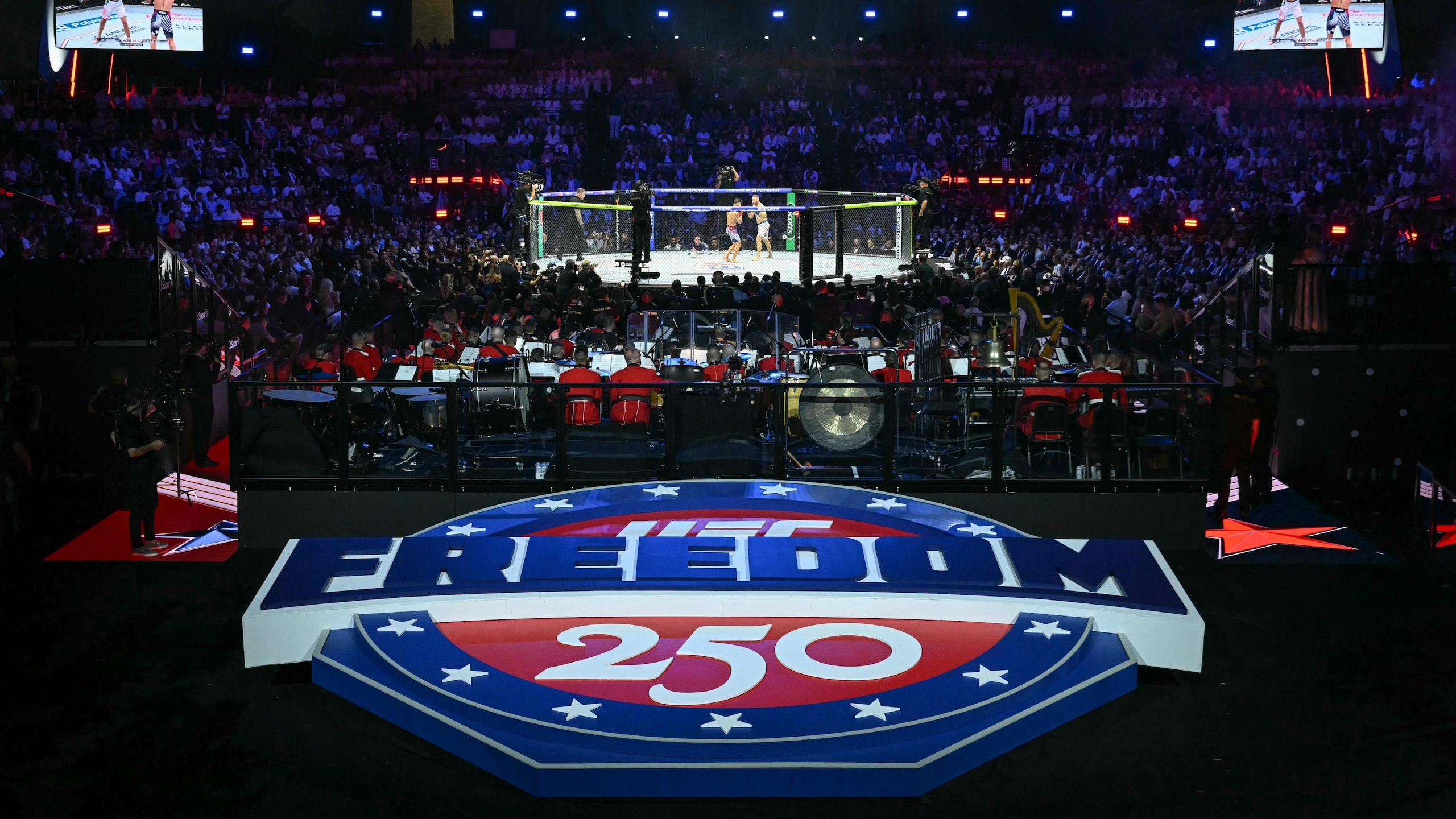 Trump Hosts Brutal UFC Fights At White House For 80th Birthday