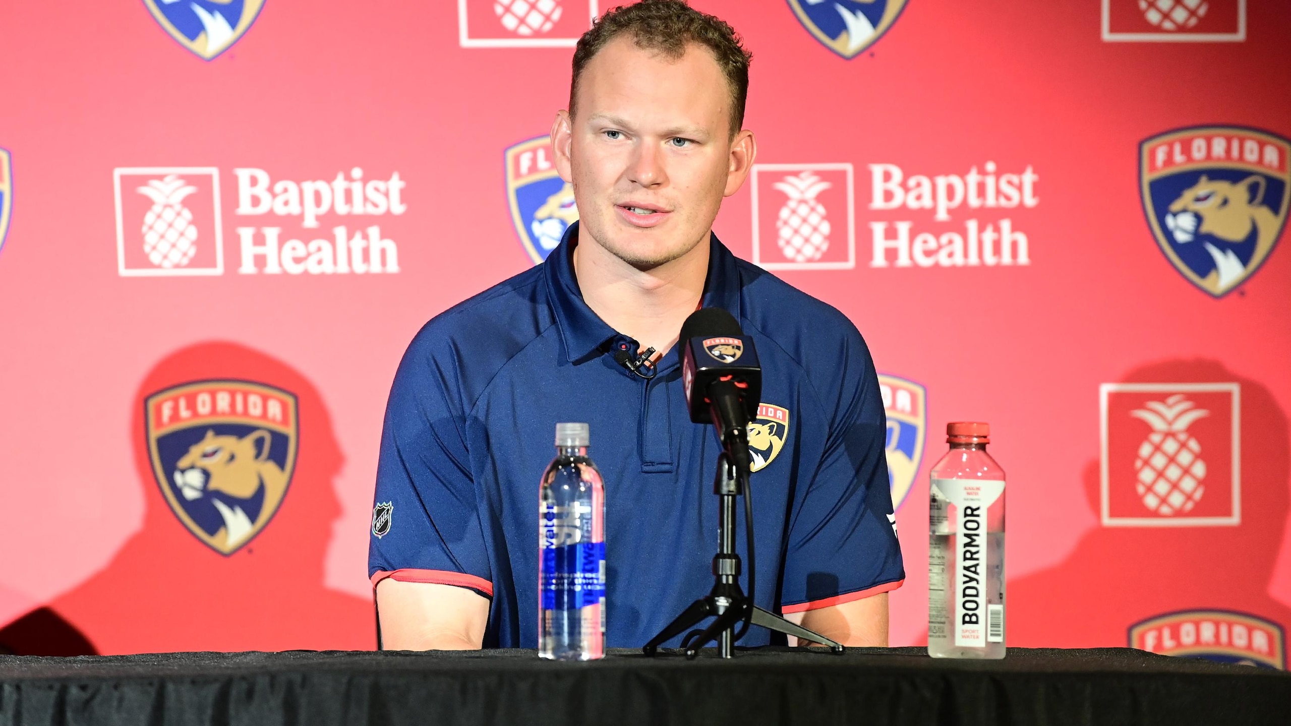 Florida Panthers Introduce Brady Tkachuk