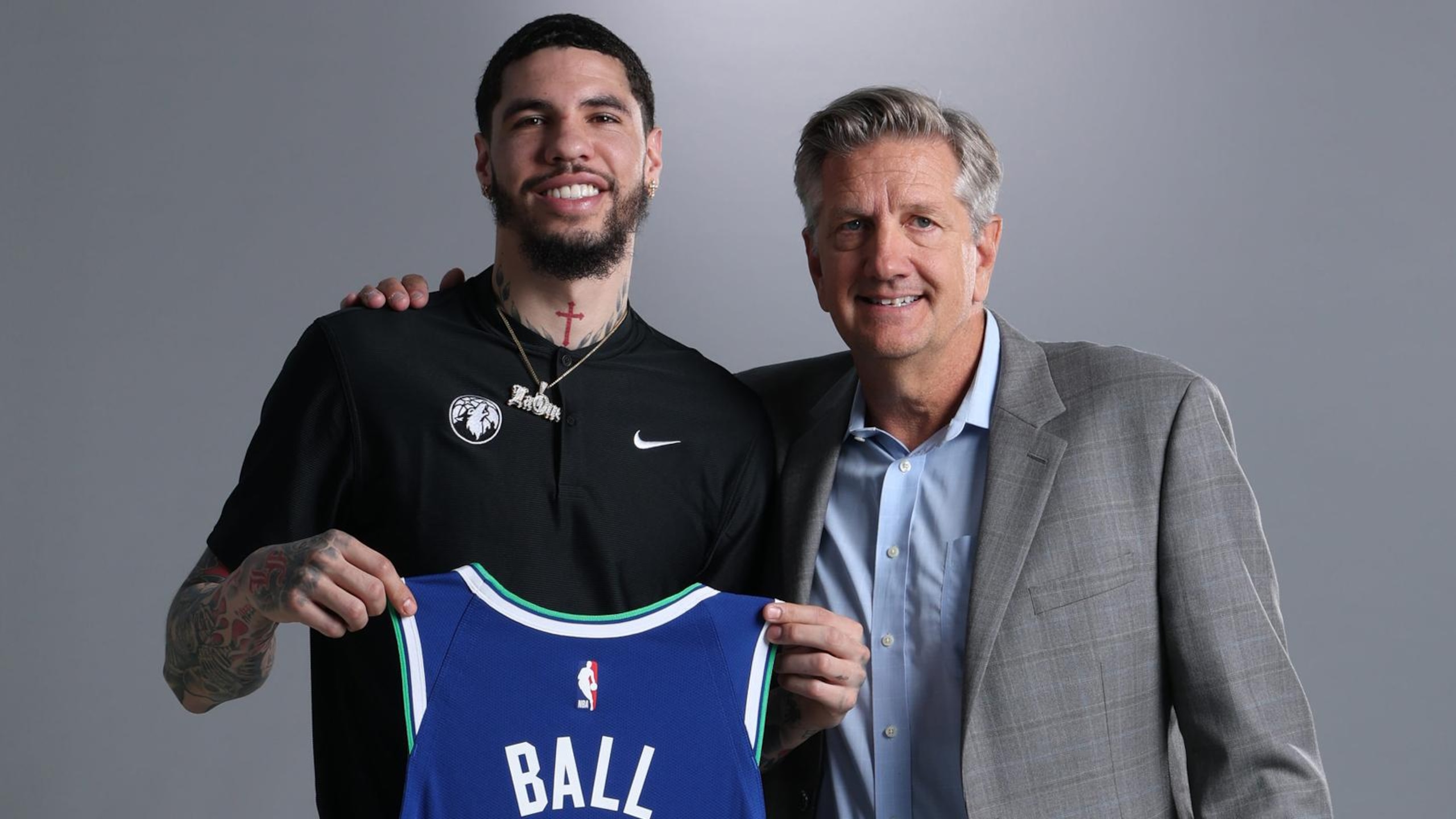 Minnesota Timberwolves LaMelo Ball and Josh Green Introduction Press Conference